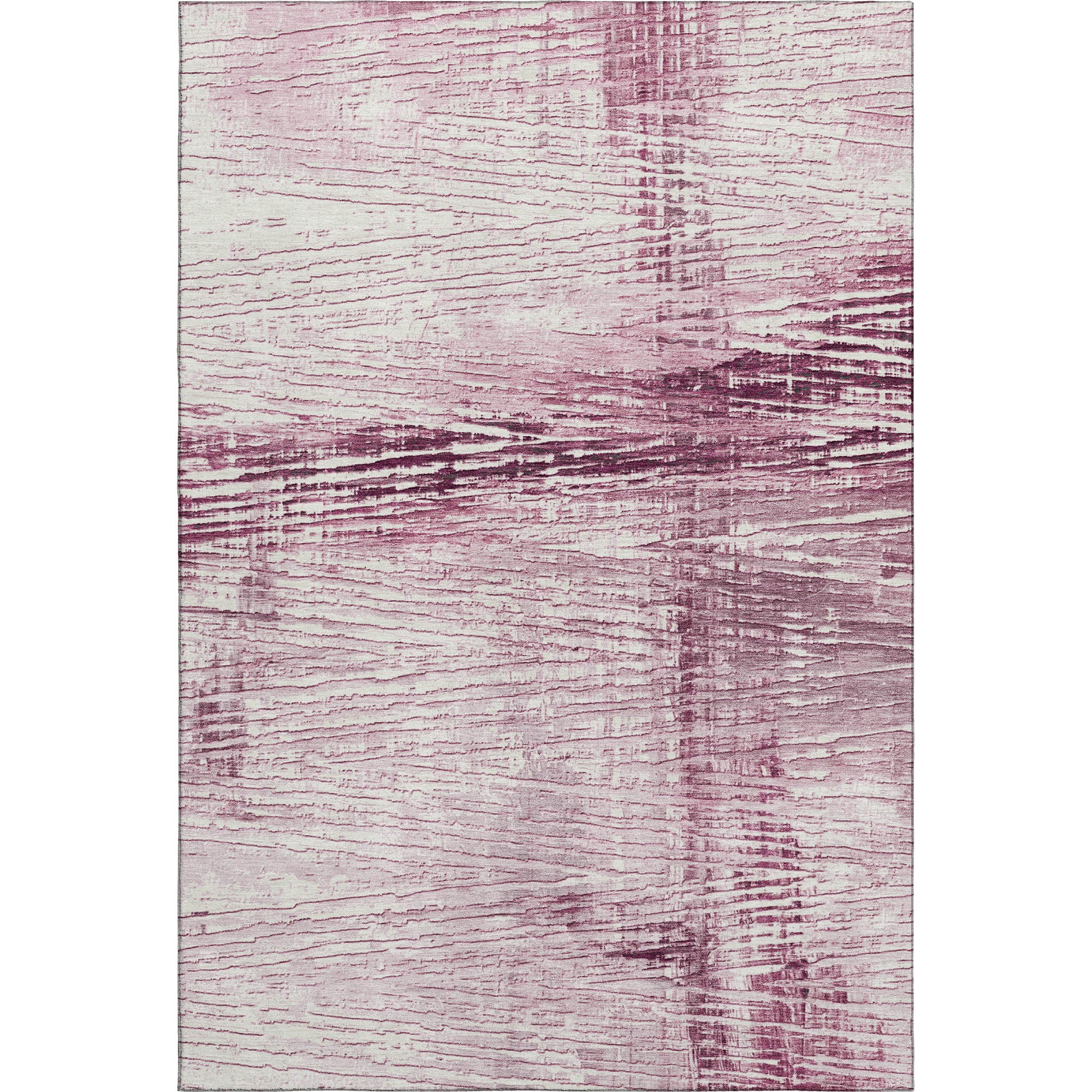 Dubrovnik Machine Washable Transitional Blush Pink Rug 2'6" x 3'10" #shape_Rectangle