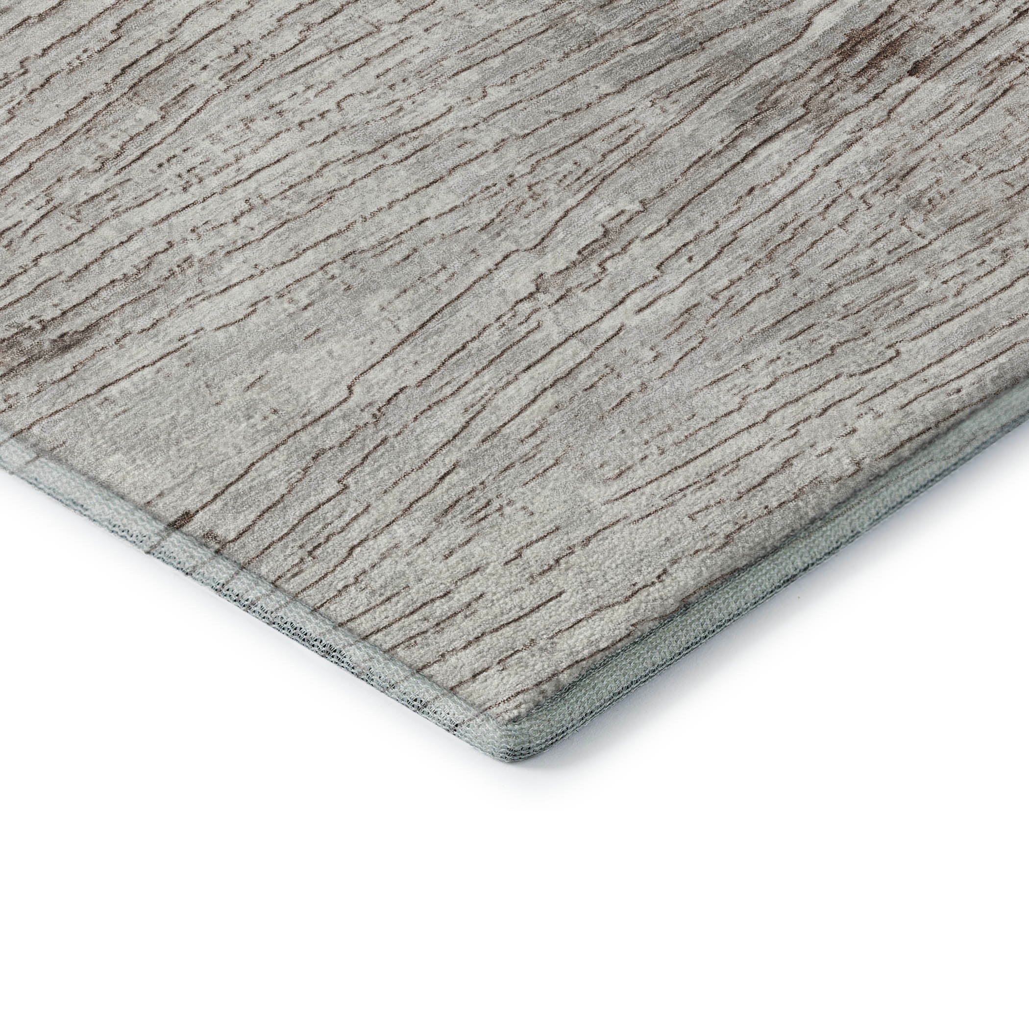 Dubrovnik Machine Washable Transitional Taupe Brown Rug 1'8" x 2'6" #shape_Rectangle