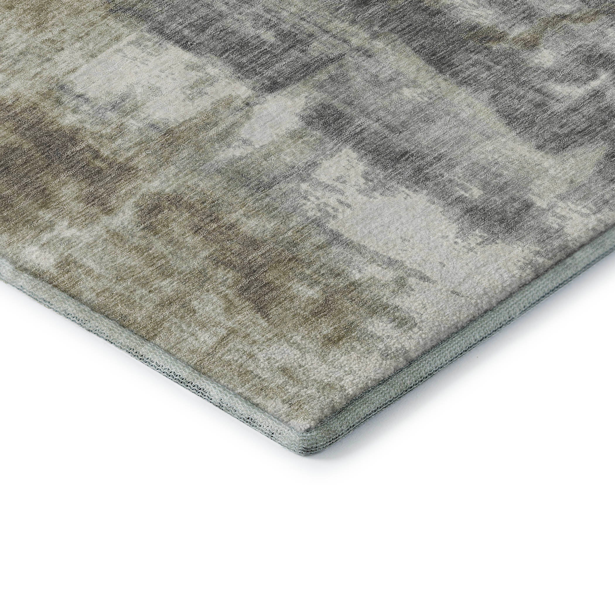 Salzburg Machine Washable Transitional Beige Brown Rug 1'8" x 2'6" #shape_Rectangle