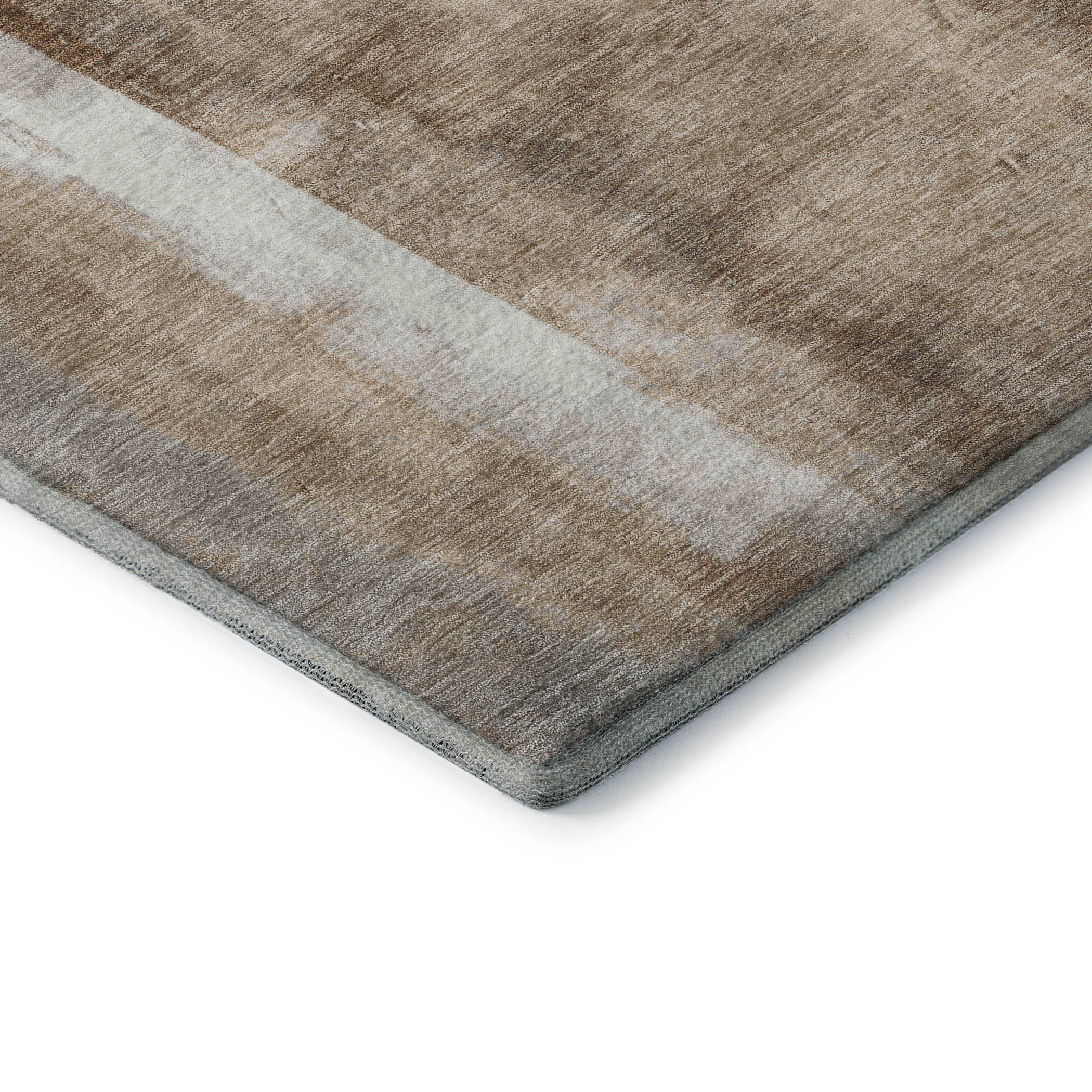 Salzburg Machine Washable Transitional Beige Brown Rug 1'8" x 2'6" #shape_Rectangle