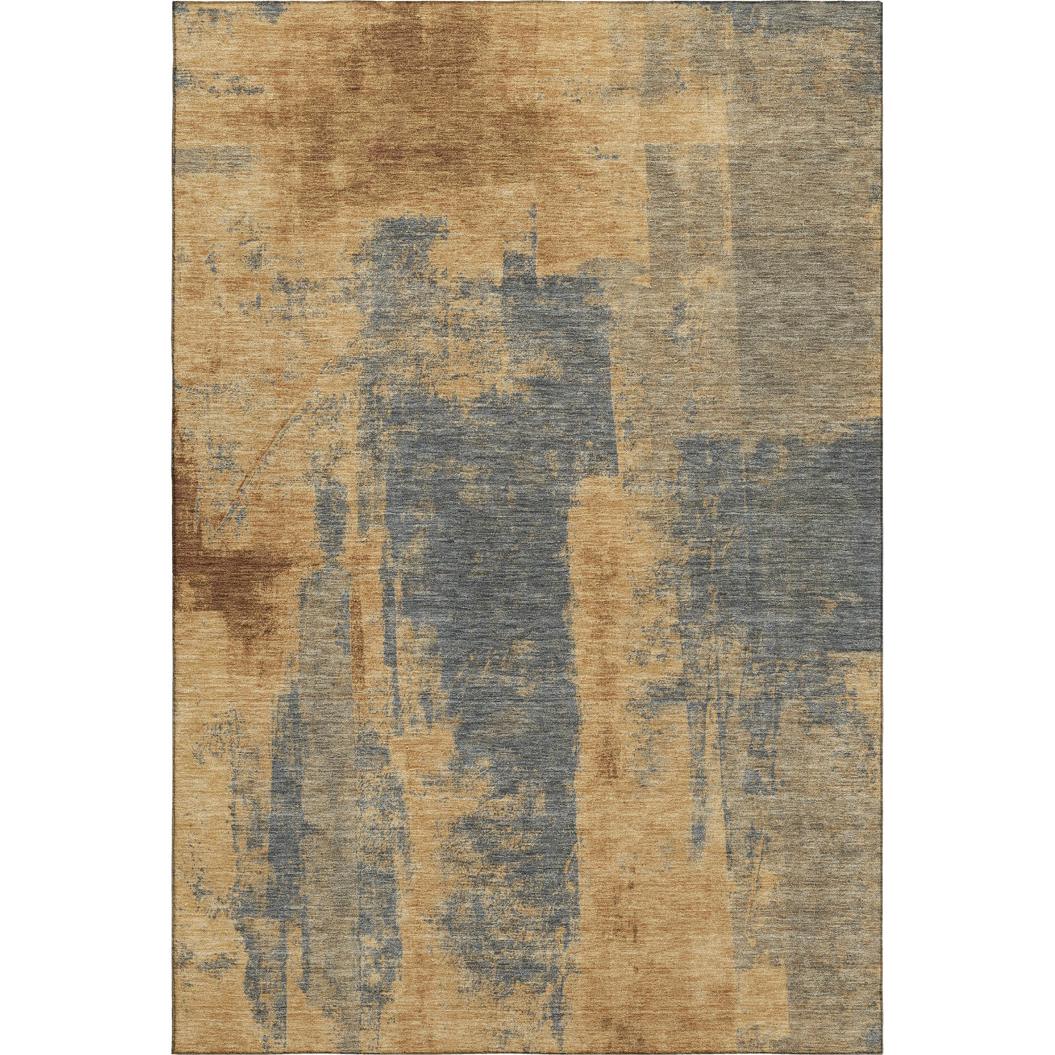 Salzburg Machine Washable Transitional Gold Rug 2'6" x 3'10" #shape_Rectangle
