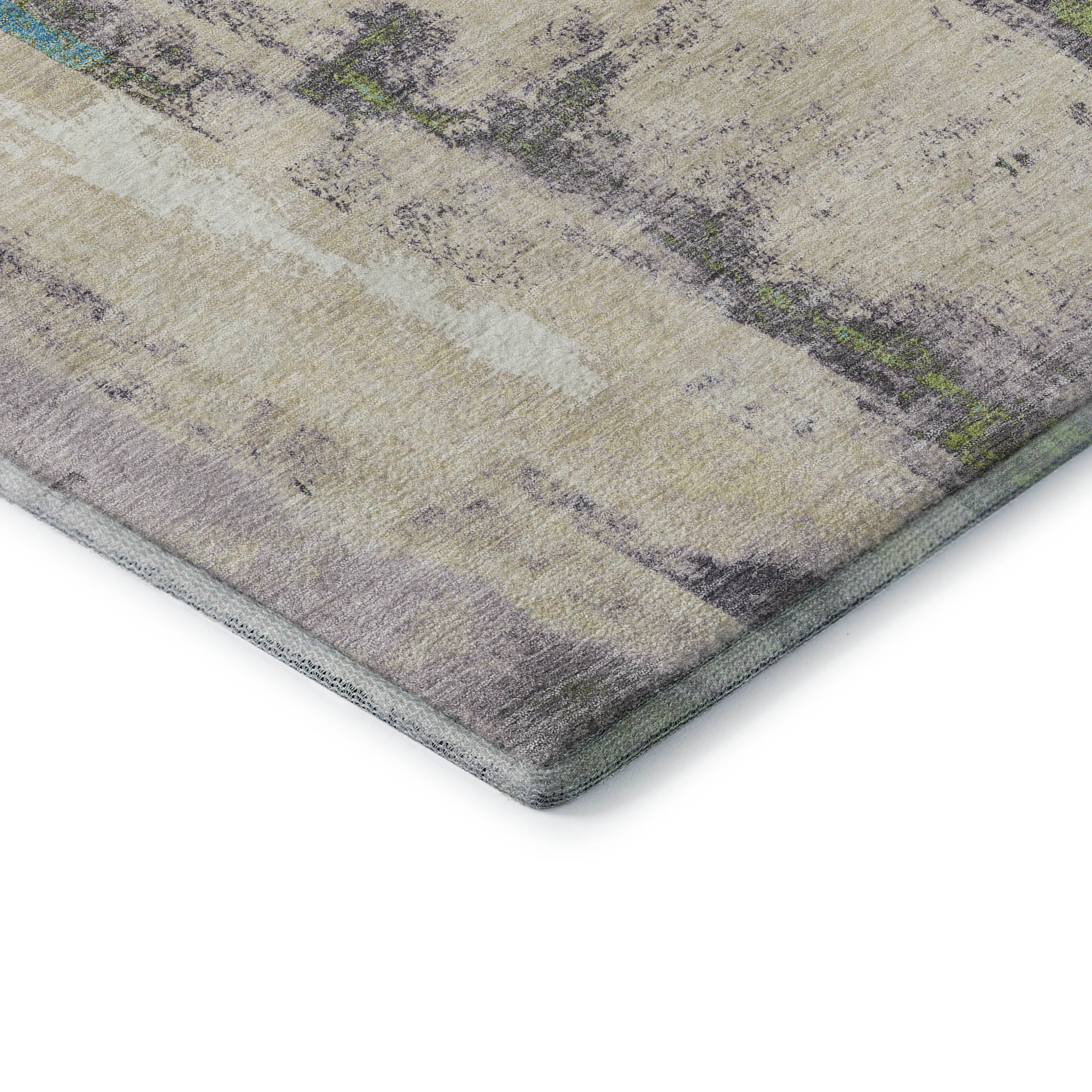 Salzburg Machine Washable Transitional Linen Ivory Rug 1'8" x 2'6" #shape_Rectangle