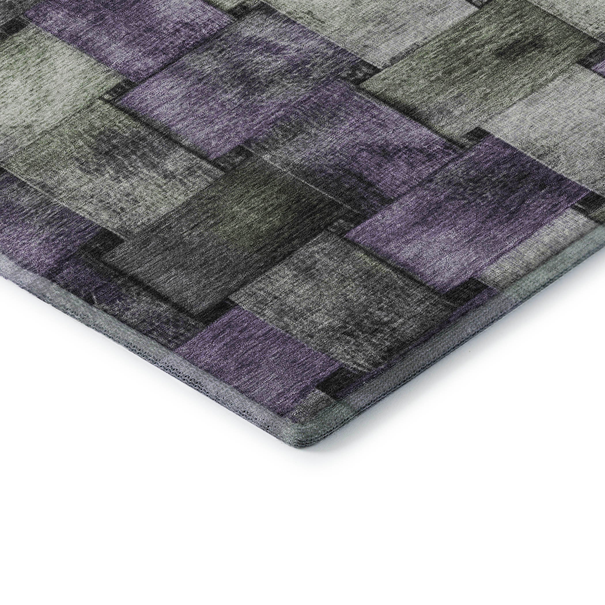 Vienna Machine Washable Transitional Sage Green Rug 1'8" x 2'6" #shape_Rectangle
