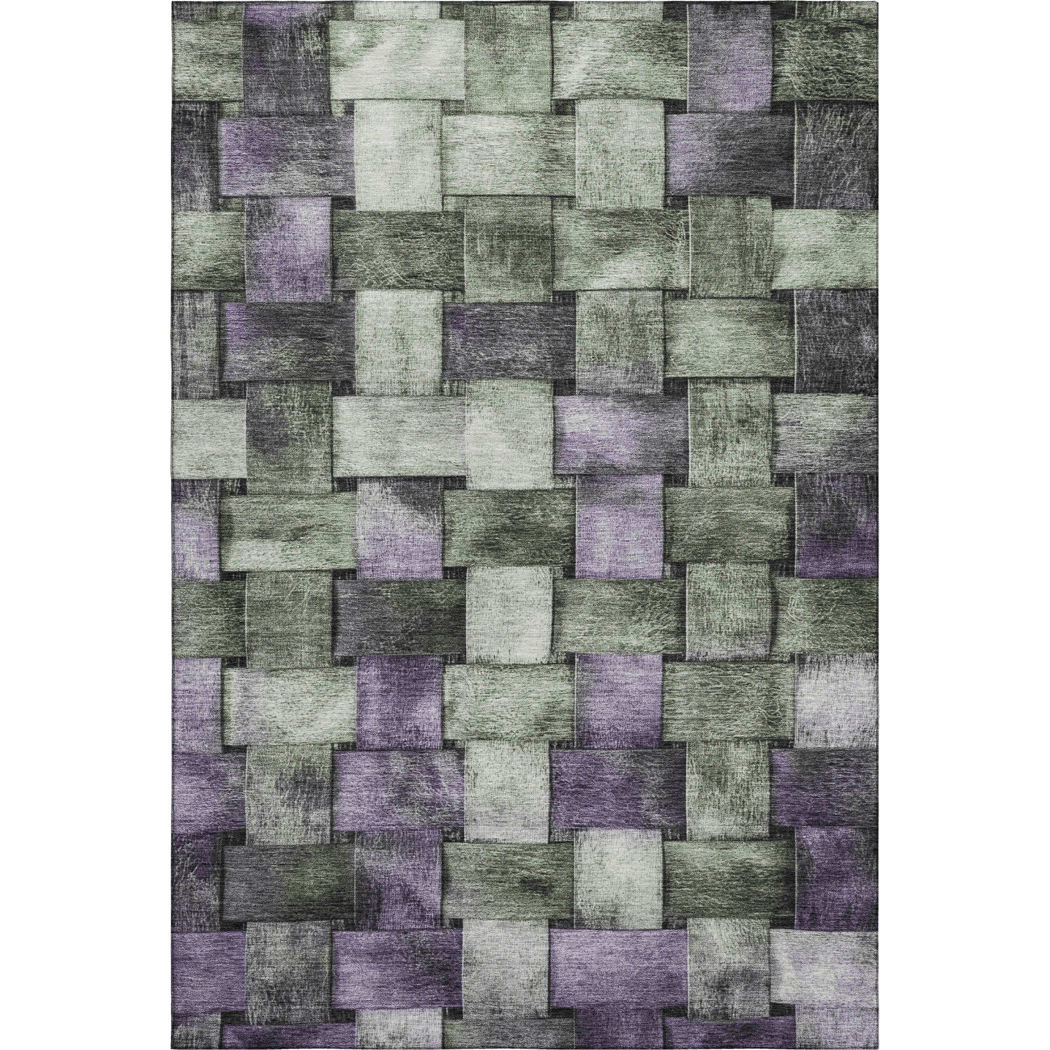 Vienna Machine Washable Transitional Sage Green Rug 2'6" x 3'10" #shape_Rectangle