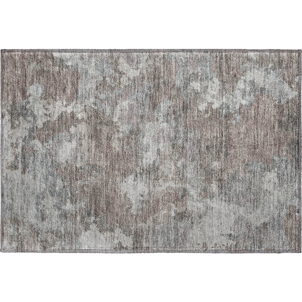 Chiang Mai Machine Washable Transitional Brown Rug 1'8" x 2'6"