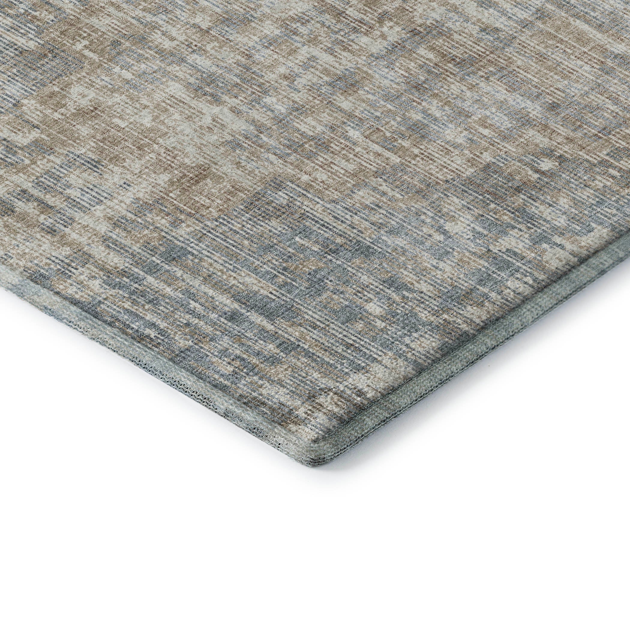 Kyoto Machine Washable Transitional Putty Ivory Rug 1'8" x 2'6" #shape_Rectangle