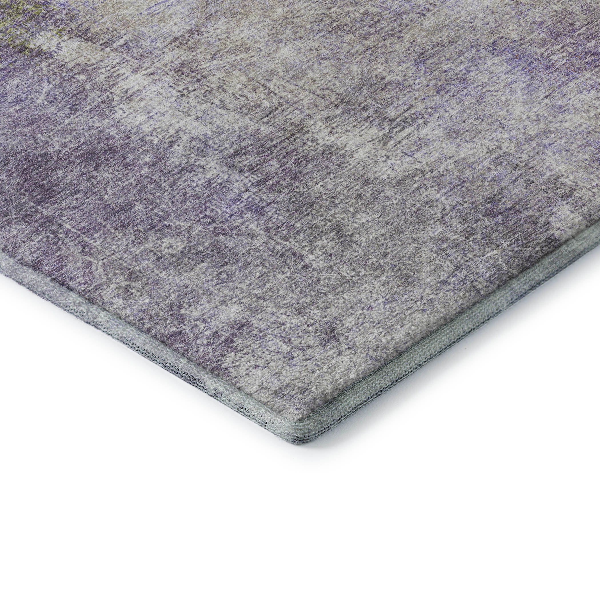 Bergen Machine Washable Transitional Purple Rug 1'8" x 2'6" #shape_Rectangle