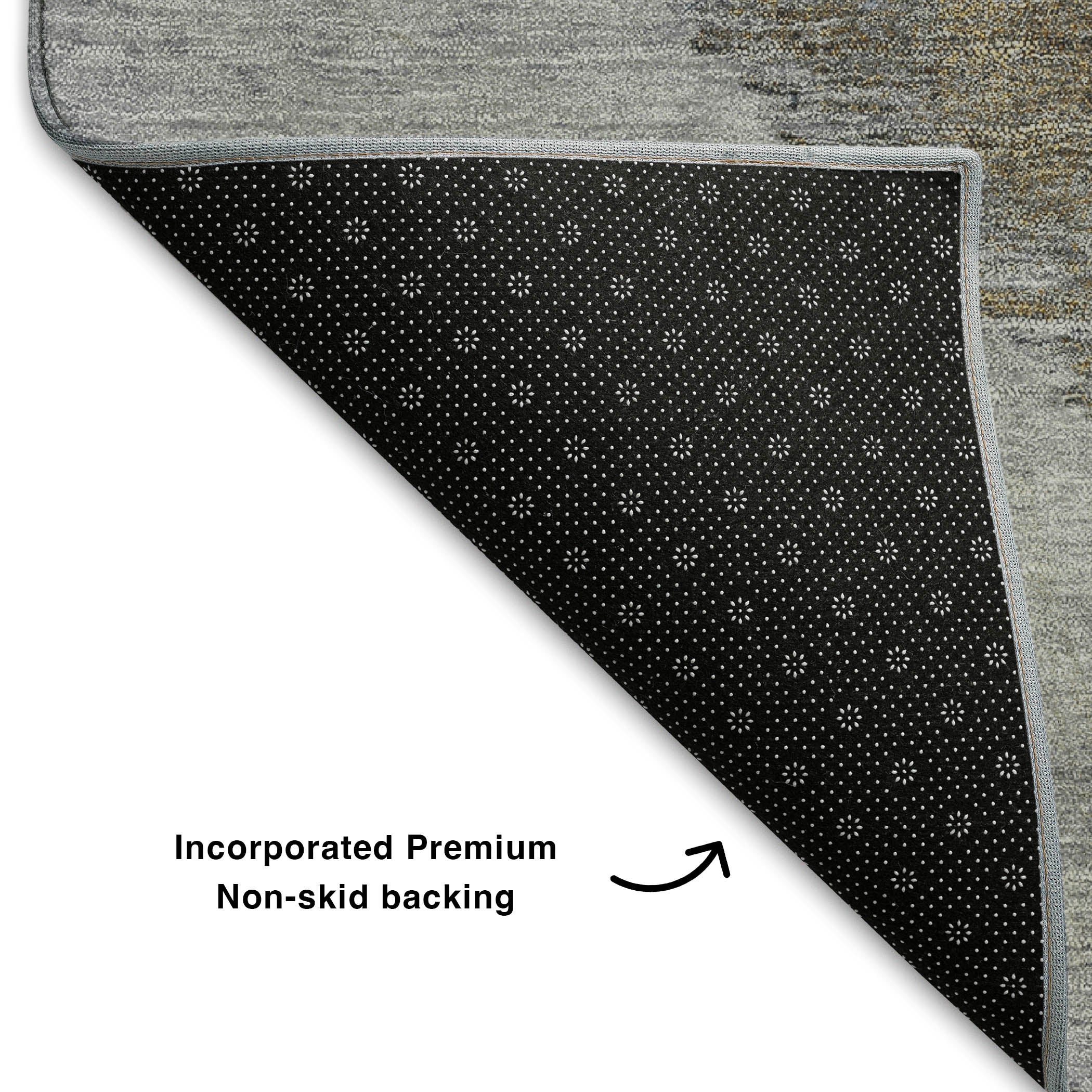 Valletta Machine Washable Transitional Denim Blue Rug 1'8" x 2'6" #shape_Rectangle