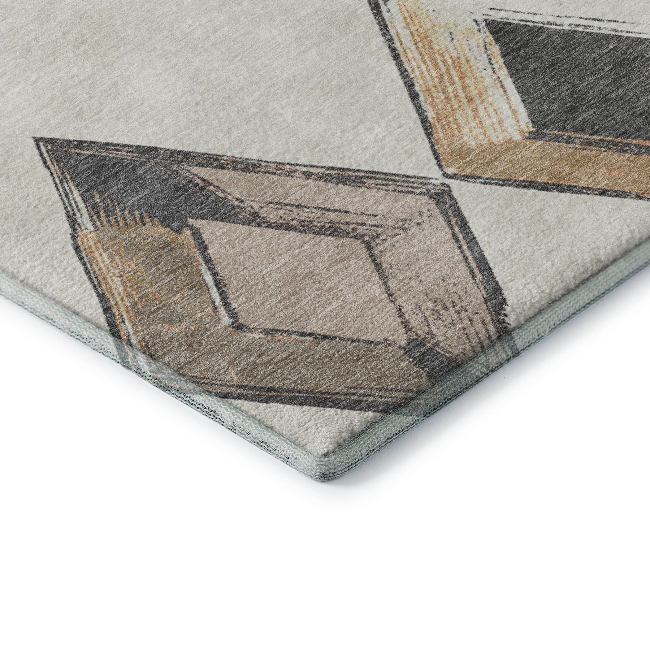 Kotor Machine Washable Transitional Ivory Rug 1'8" x 2'6" #shape_Rectangle
