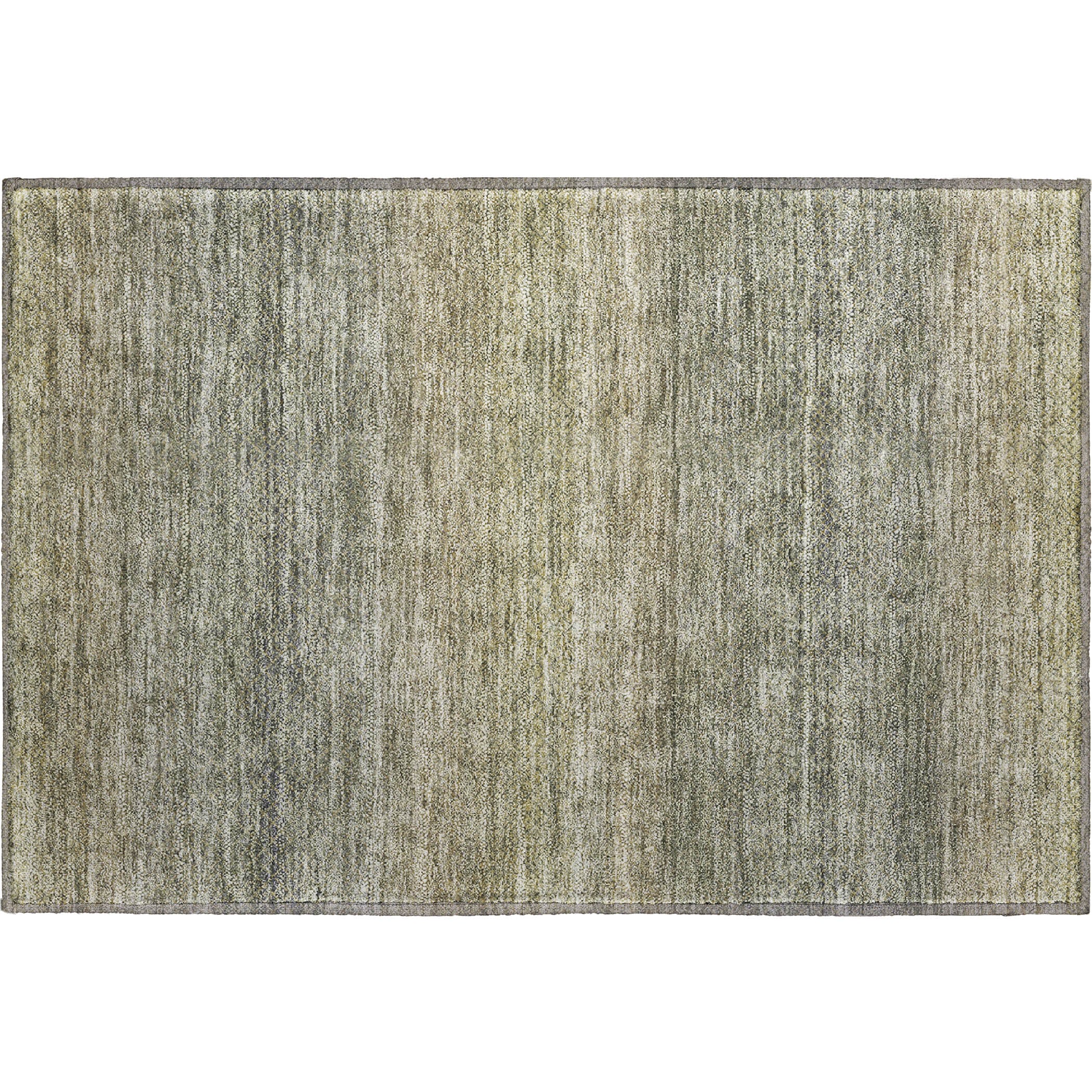 Havana Machine Washable Transitional Fern Green Rug 1'8" x 2'6" #shape_Rectangle