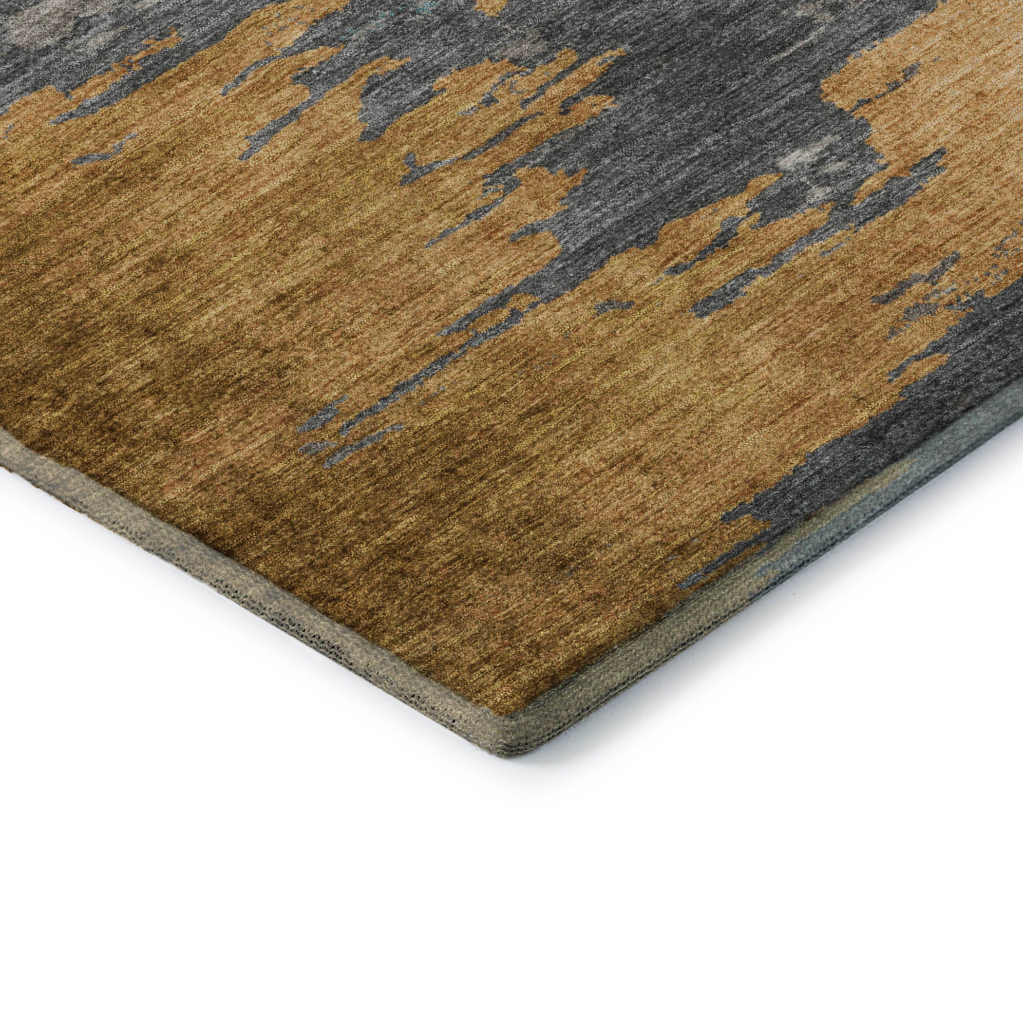 Jaipur Machine Washable Transitional Gold Rug 1'8" x 2'6" #shape_Rectangle