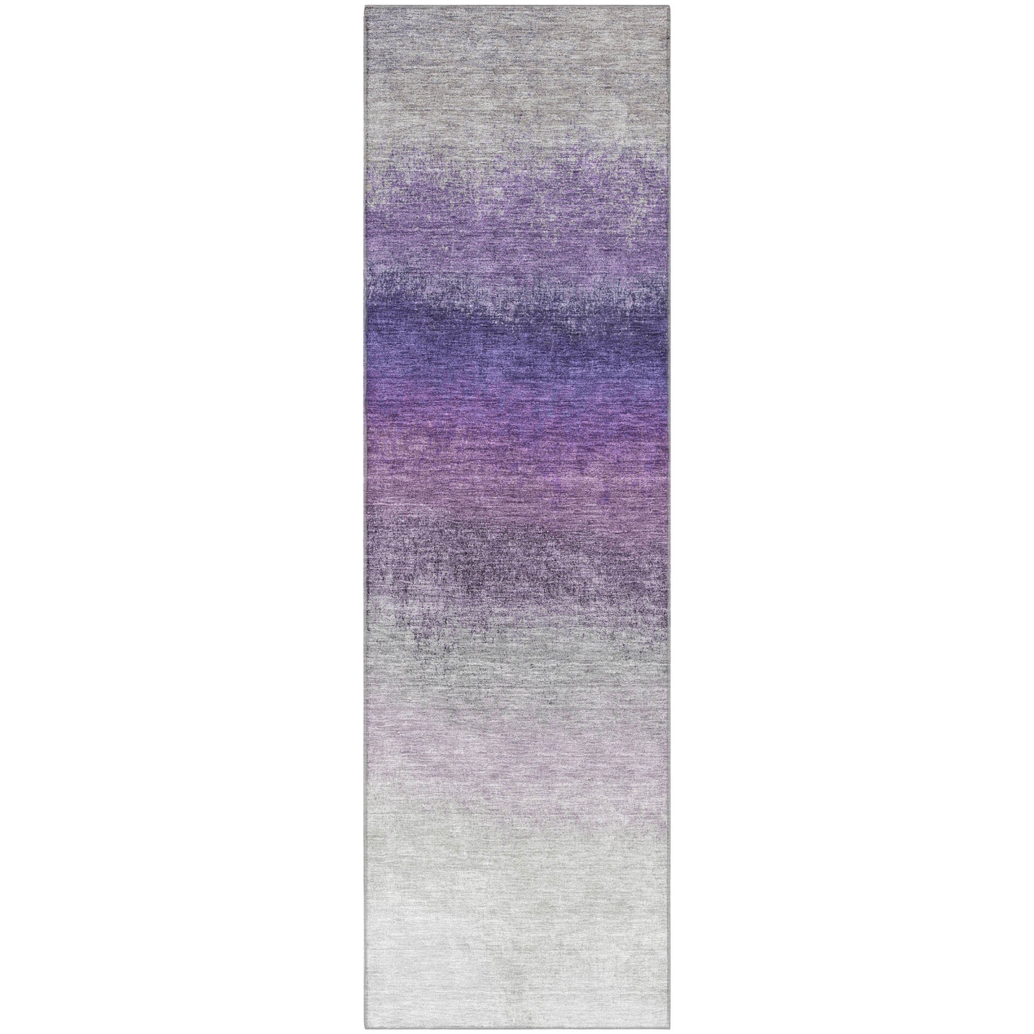 Mdina Machine Washable Transitional Lavender Purple Rug 2'3" x 7'6" #shape_Runner