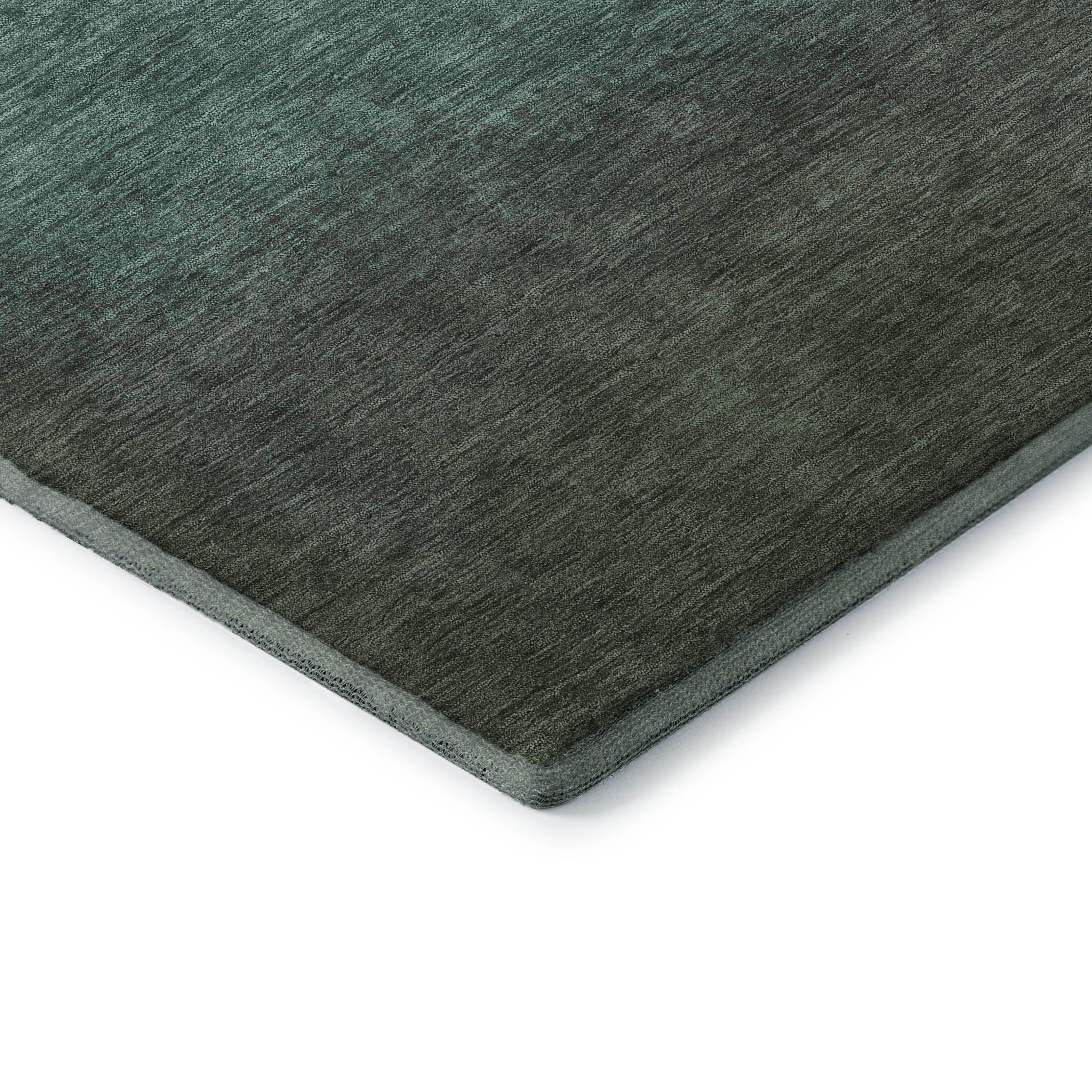 Mdina Machine Washable Transitional Seafoam Blue Rug 1'8" x 2'6" #shape_Rectangle