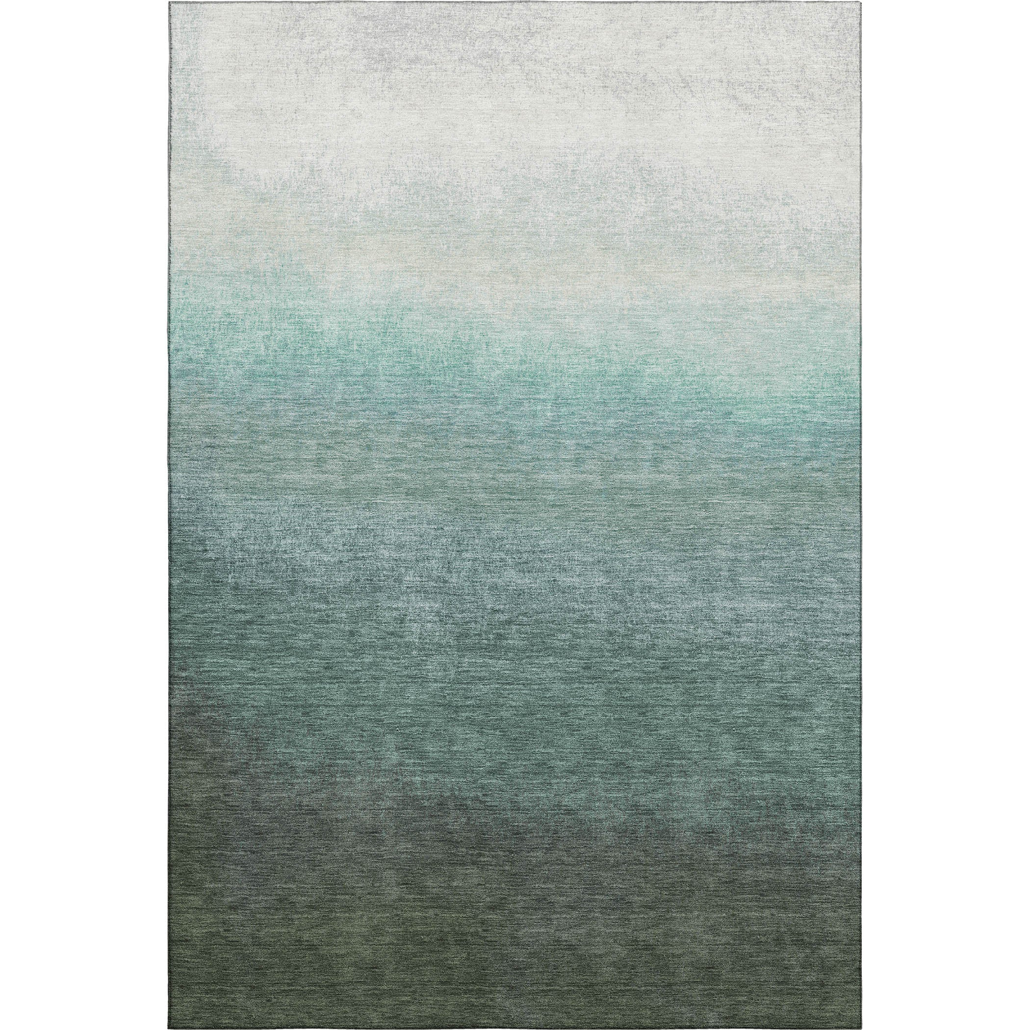 Mdina Machine Washable Transitional Seafoam Blue Rug 2'6" x 3'10" #shape_Rectangle