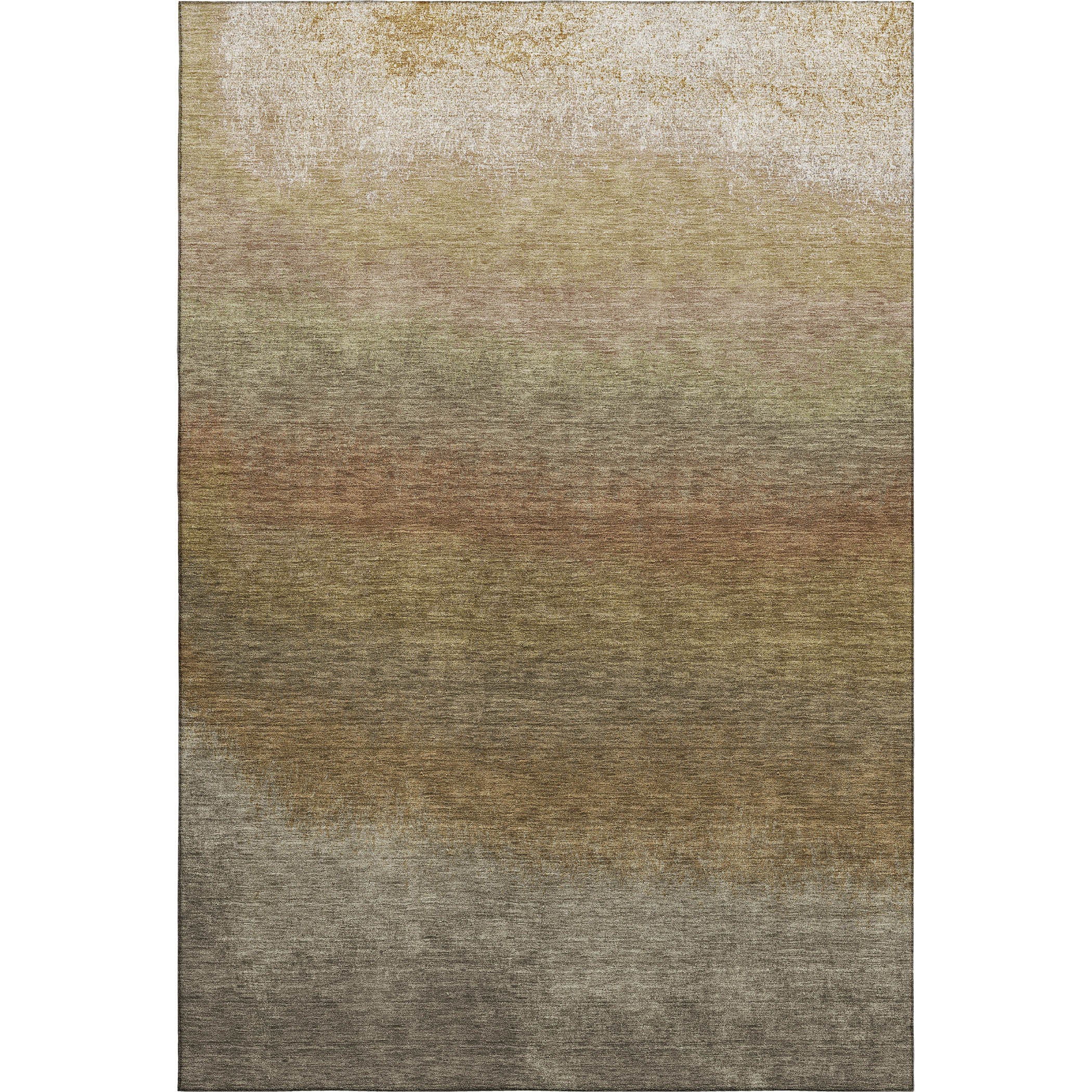 Mdina Machine Washable Transitional Taupe Brown Rug 2'6" x 3'10" #shape_Rectangle