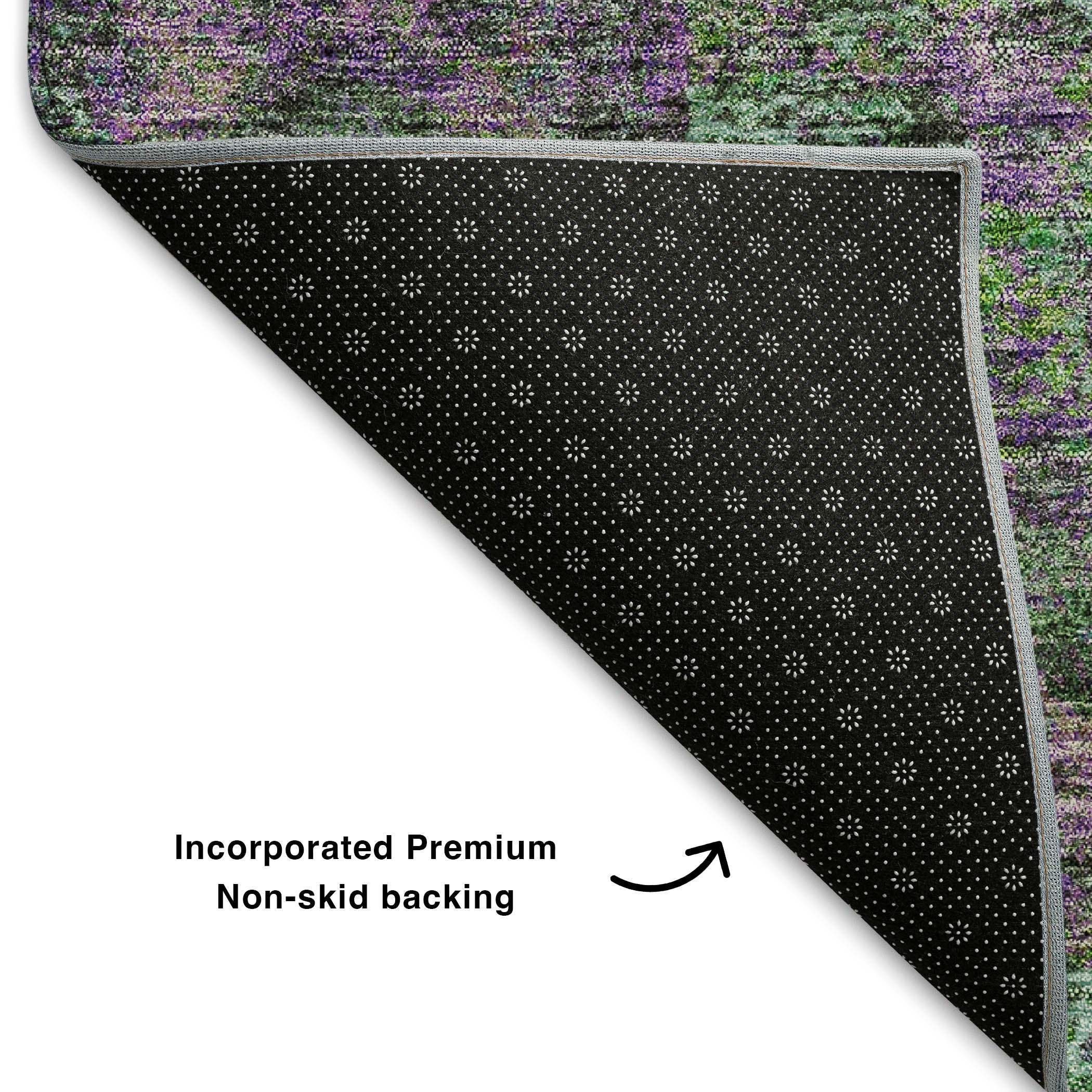Ghent Machine Washable Traditional Lime Green Rug 1'8" x 2'6" #shape_Rectangle