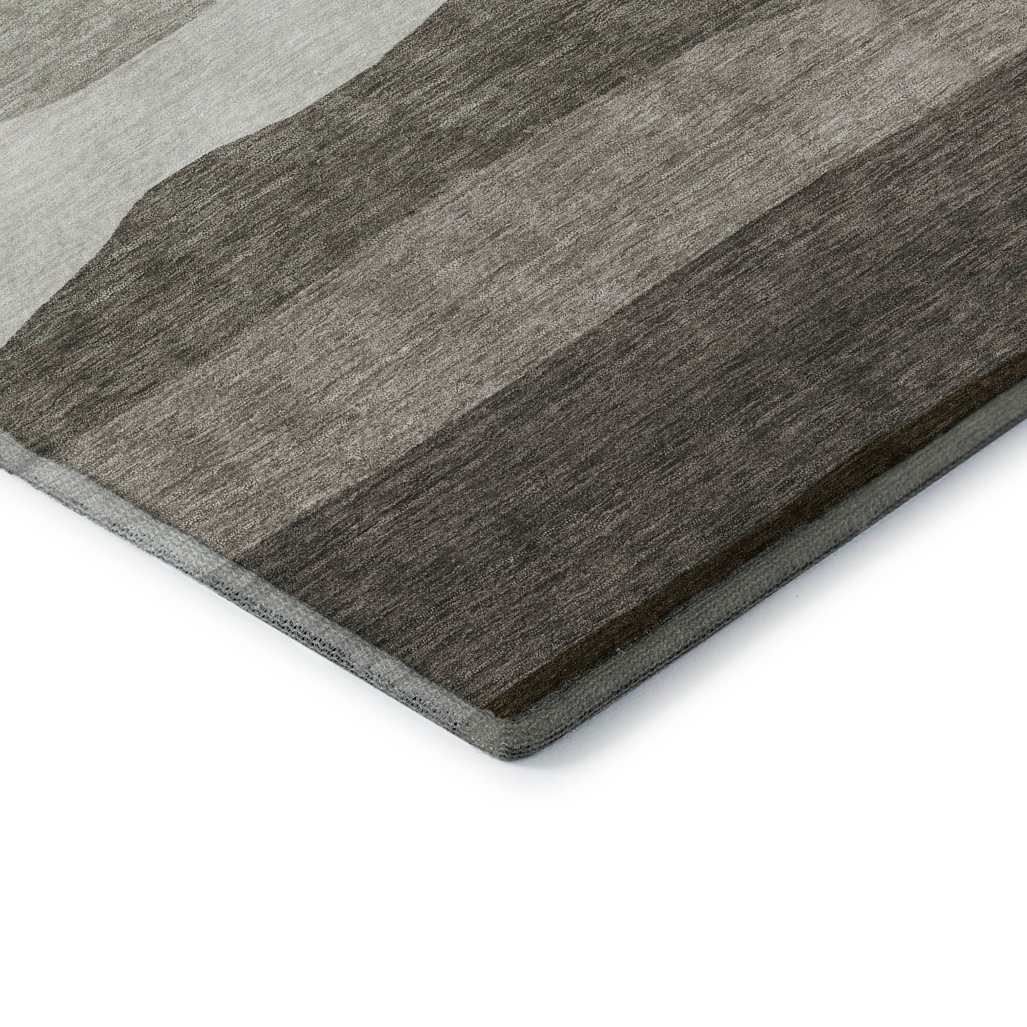 Kyoto Machine Washable Transitional Pewter Gray Rug 1'8" x 2'6" #shape_Rectangle