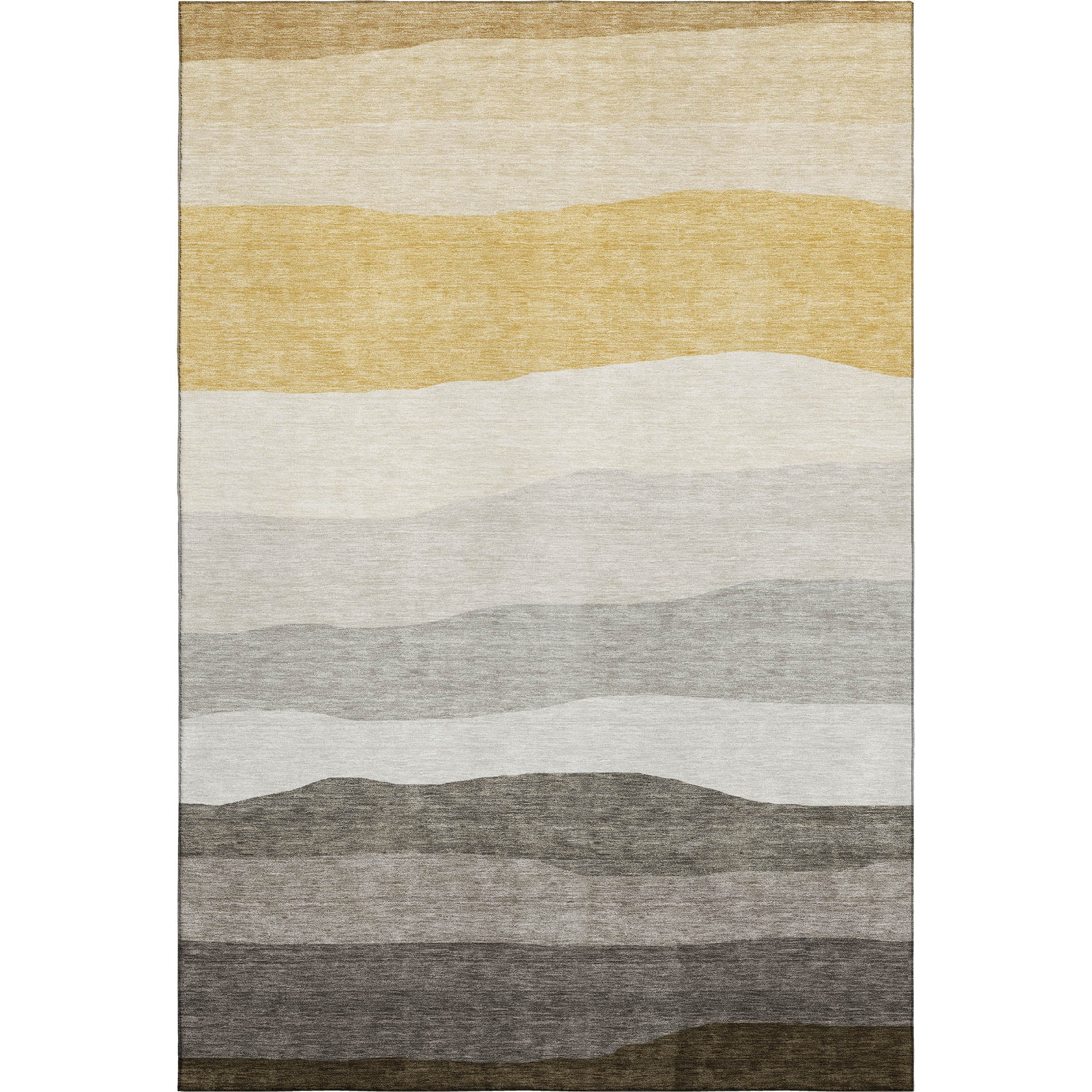 Kyoto Machine Washable Transitional Pewter Gray Rug 2'6" x 3'10" #shape_Rectangle