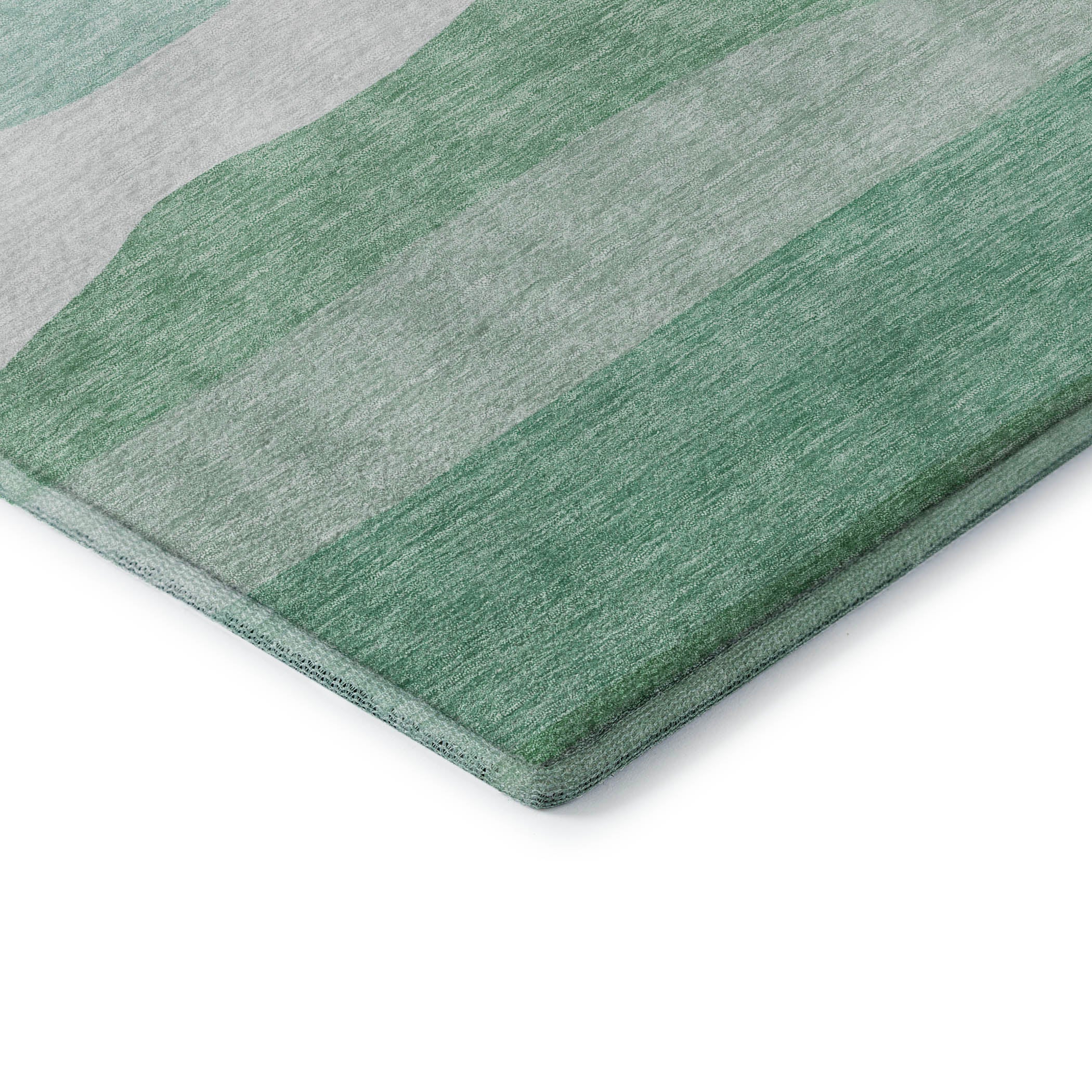 Kyoto Machine Washable Transitional Teal Rug 1'8" x 2'6" #shape_Rectangle