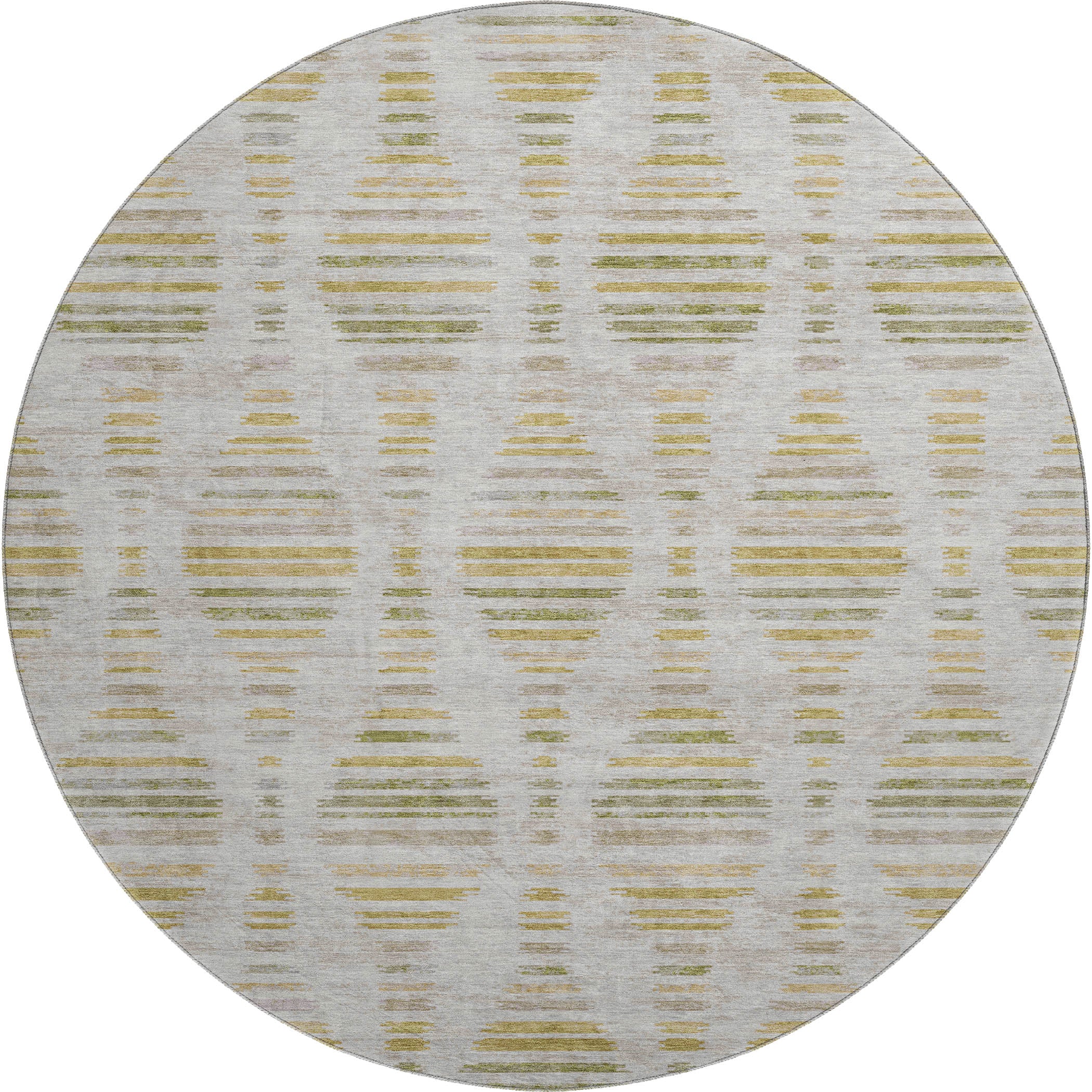 Jaipur Machine Washable Transitional Ivory Rug 8' x 8' #shape_Round