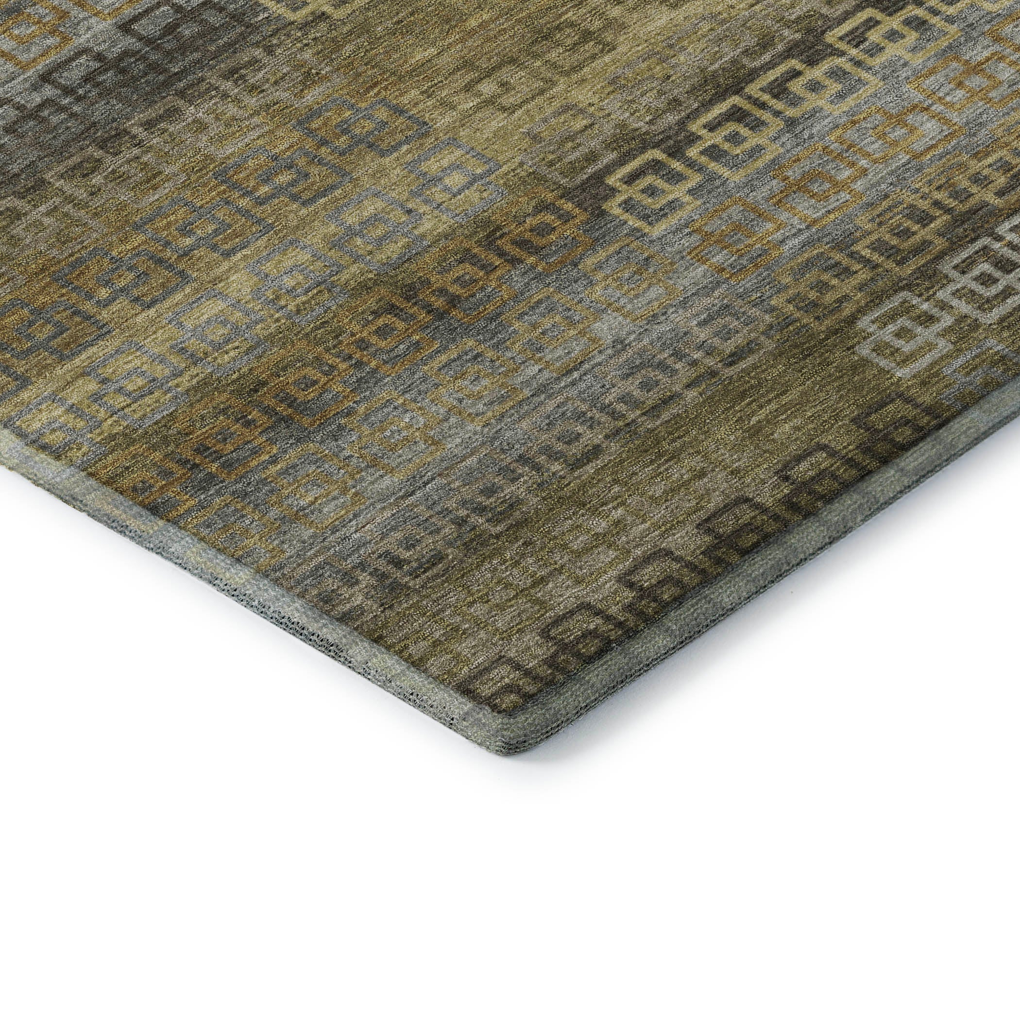 Valletta Machine Washable Transitional Wheat Gold Rug 1'8" x 2'6" #shape_Rectangle