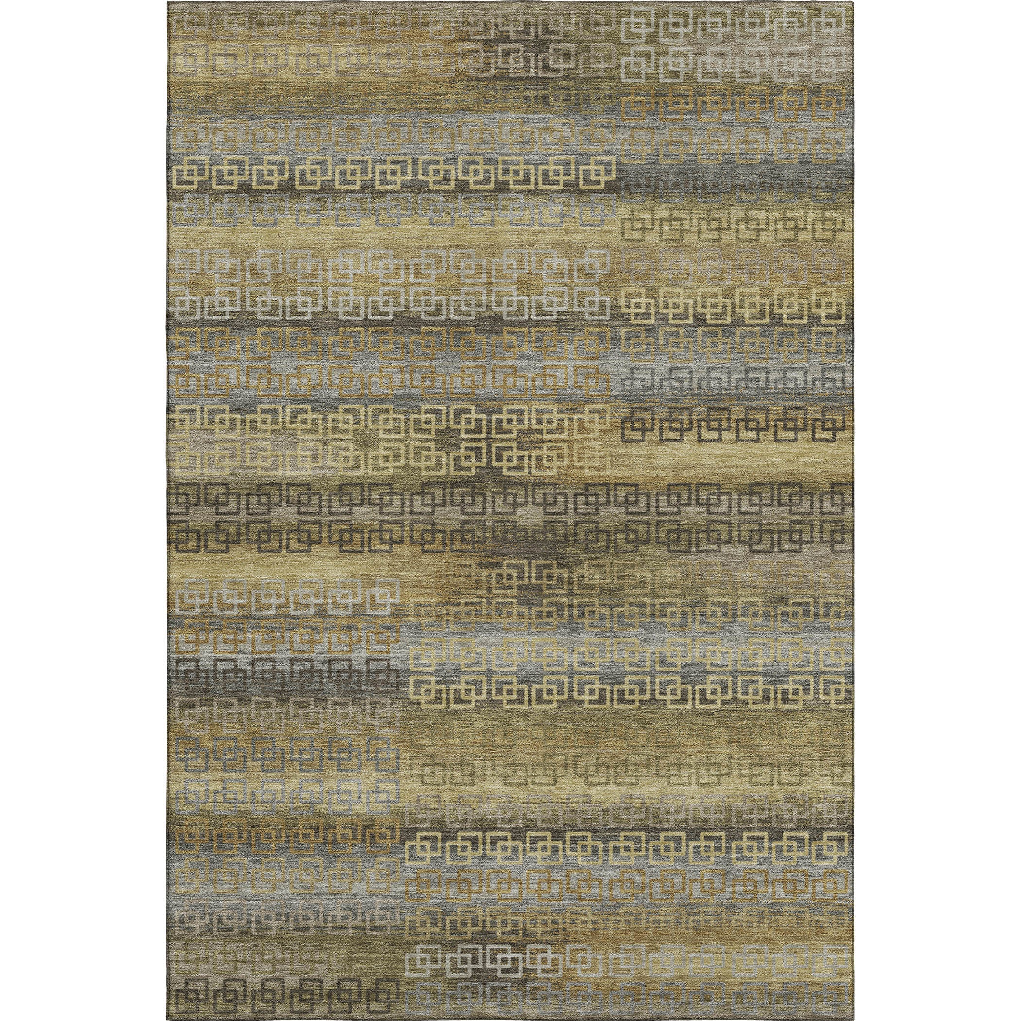Valletta Machine Washable Transitional Wheat Gold Rug 2'6" x 3'10" #shape_Rectangle