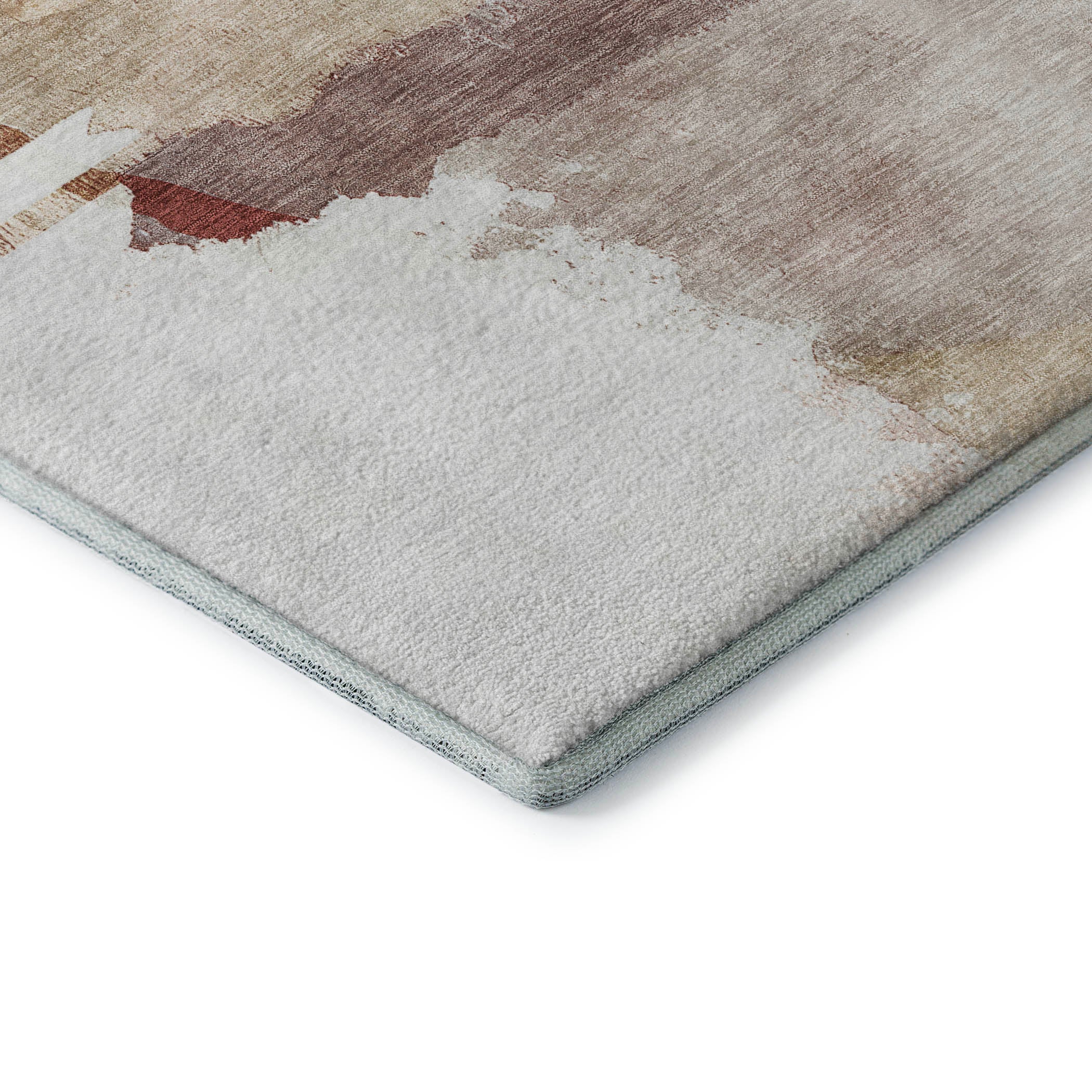 Sarajevo Machine Washable Transitional Terracotta Orange Rug 1'8" x 2'6" #shape_Rectangle