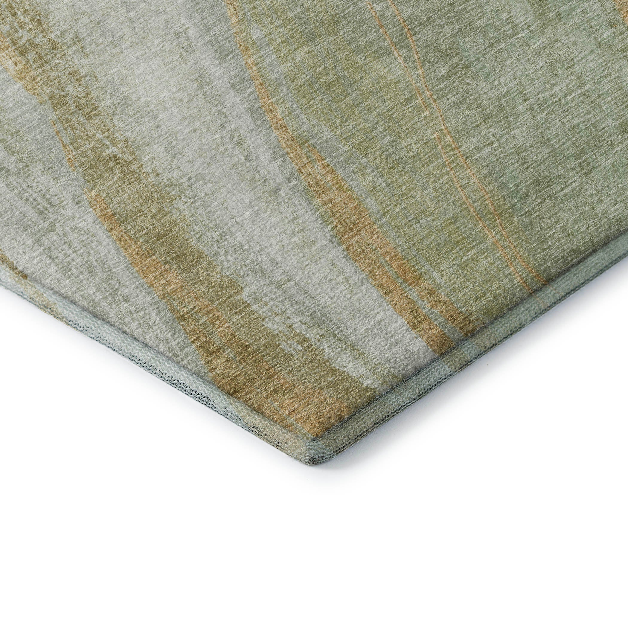 Kyoto Machine Washable Transitional Sage Green Rug 1'8" x 2'6" #shape_Rectangle