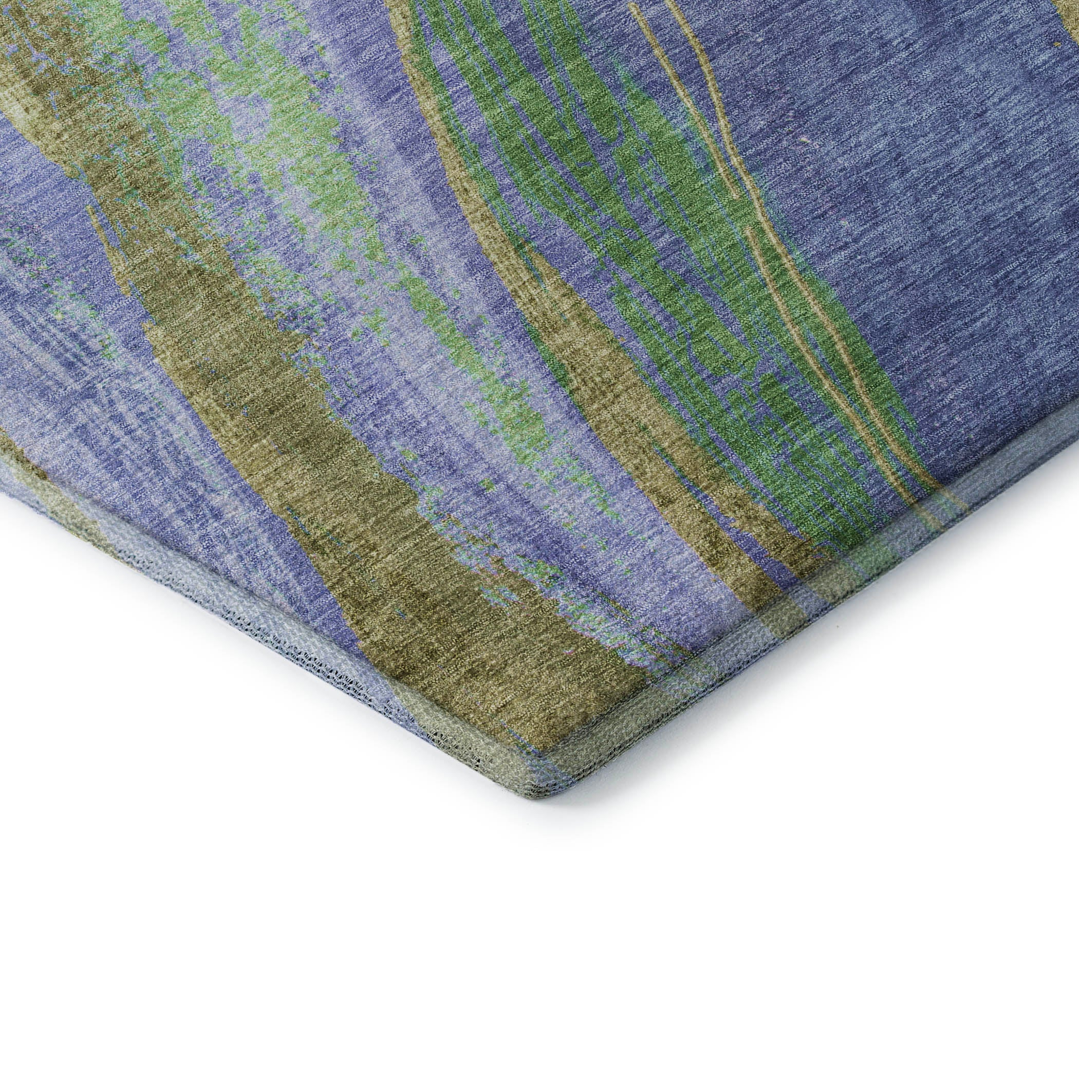 Florence Machine Washable Transitional Purple Rug 1'8" x 2'6" #shape_Rectangle