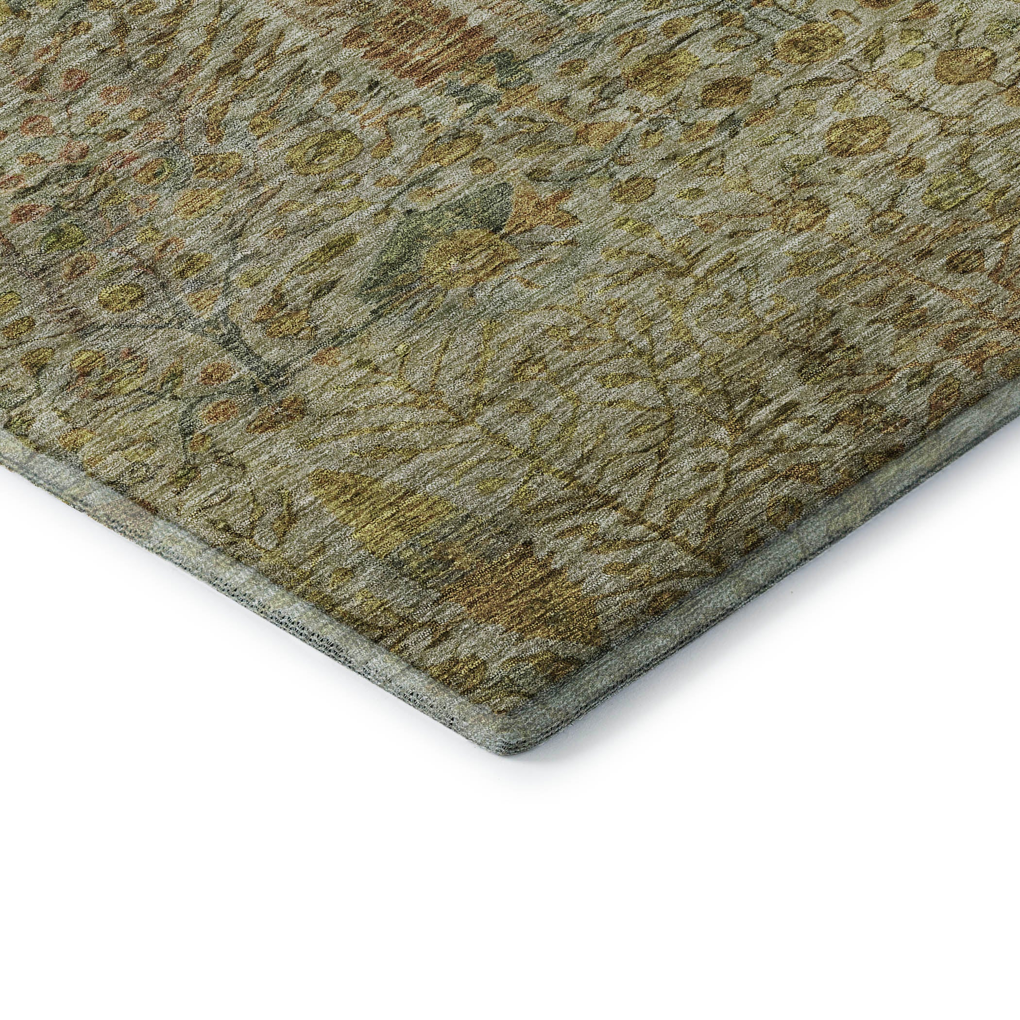 Antigua Machine Washable Transitional Wheat Gold Rug 1'8" x 2'6" #shape_Rectangle