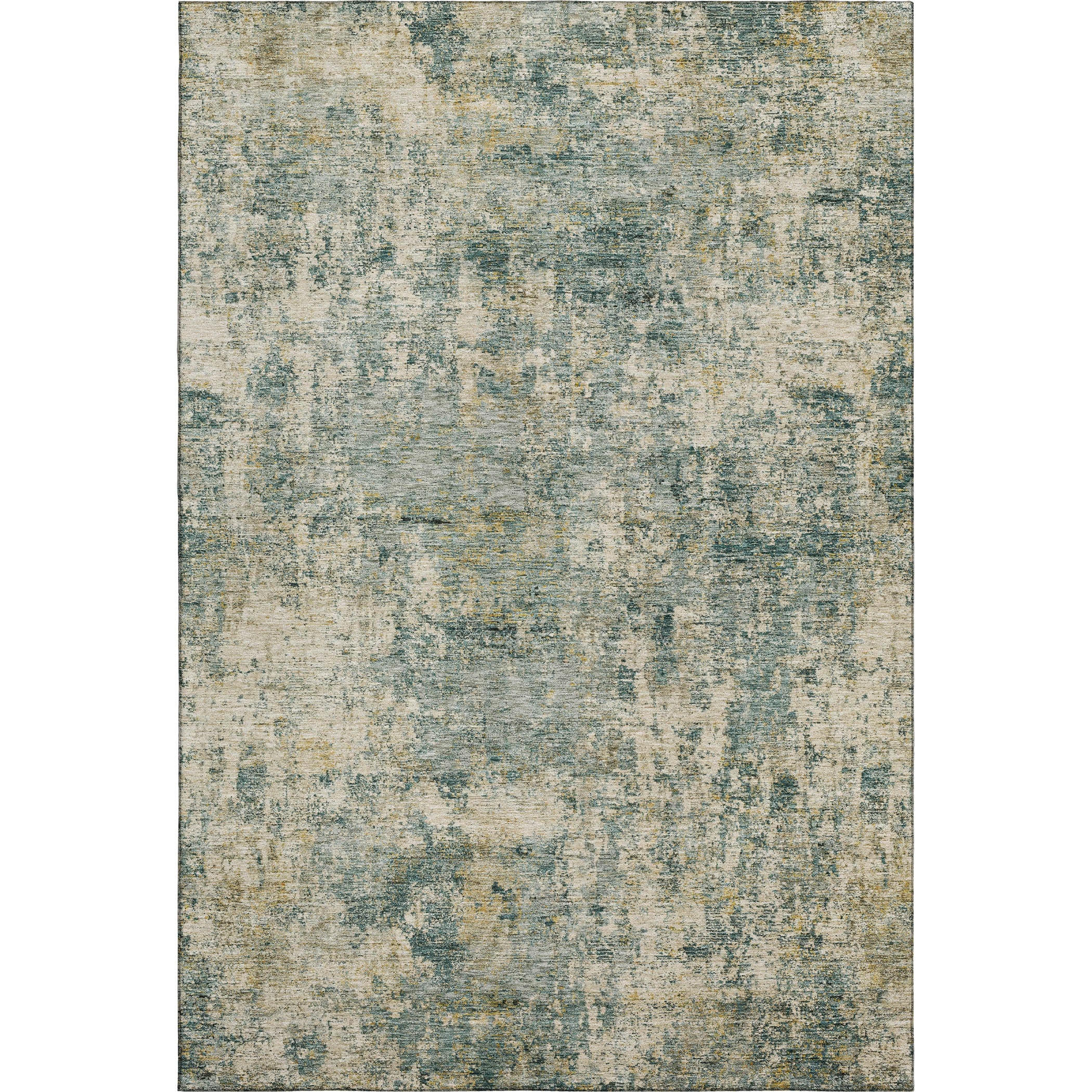 Marrakech Machine Washable Transitional Aloe Green Rug 2'6" x 3'10" #shape_Rectangle