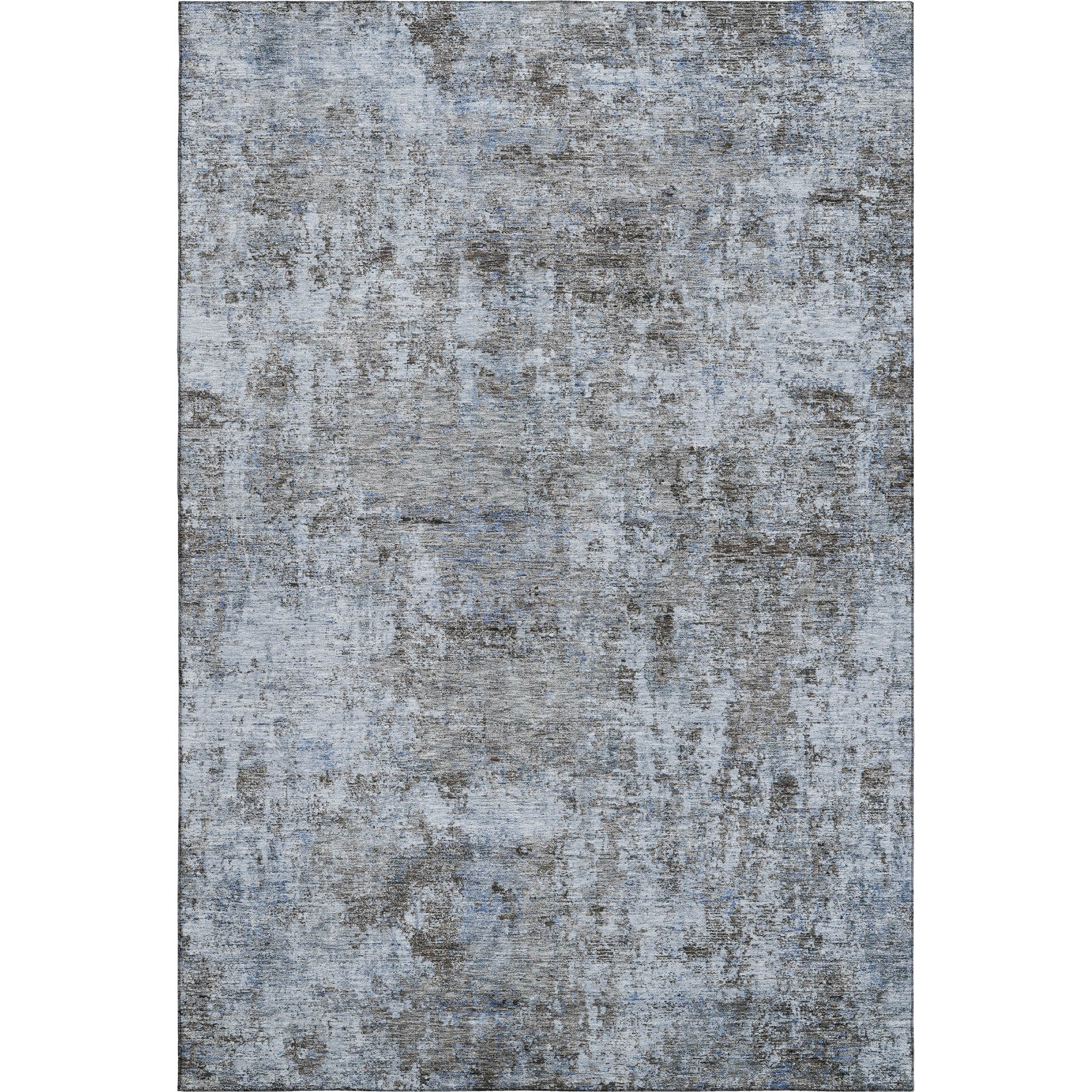 Marrakech Machine Washable Transitional Blue Rug 2'6" x 3'10" #shape_Rectangle