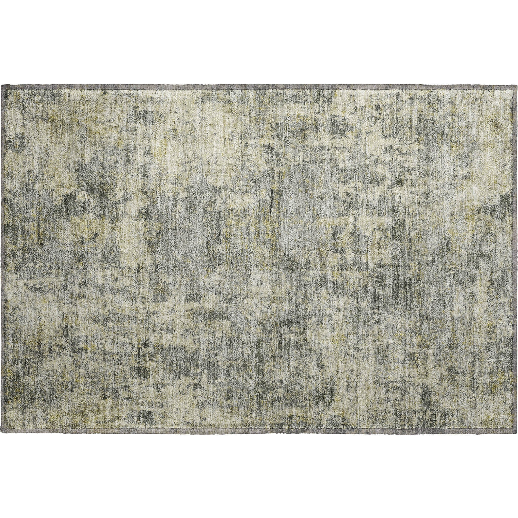 Marrakech Machine Washable Transitional Pewter Gray Rug 1'8" x 2'6" #shape_Rectangle