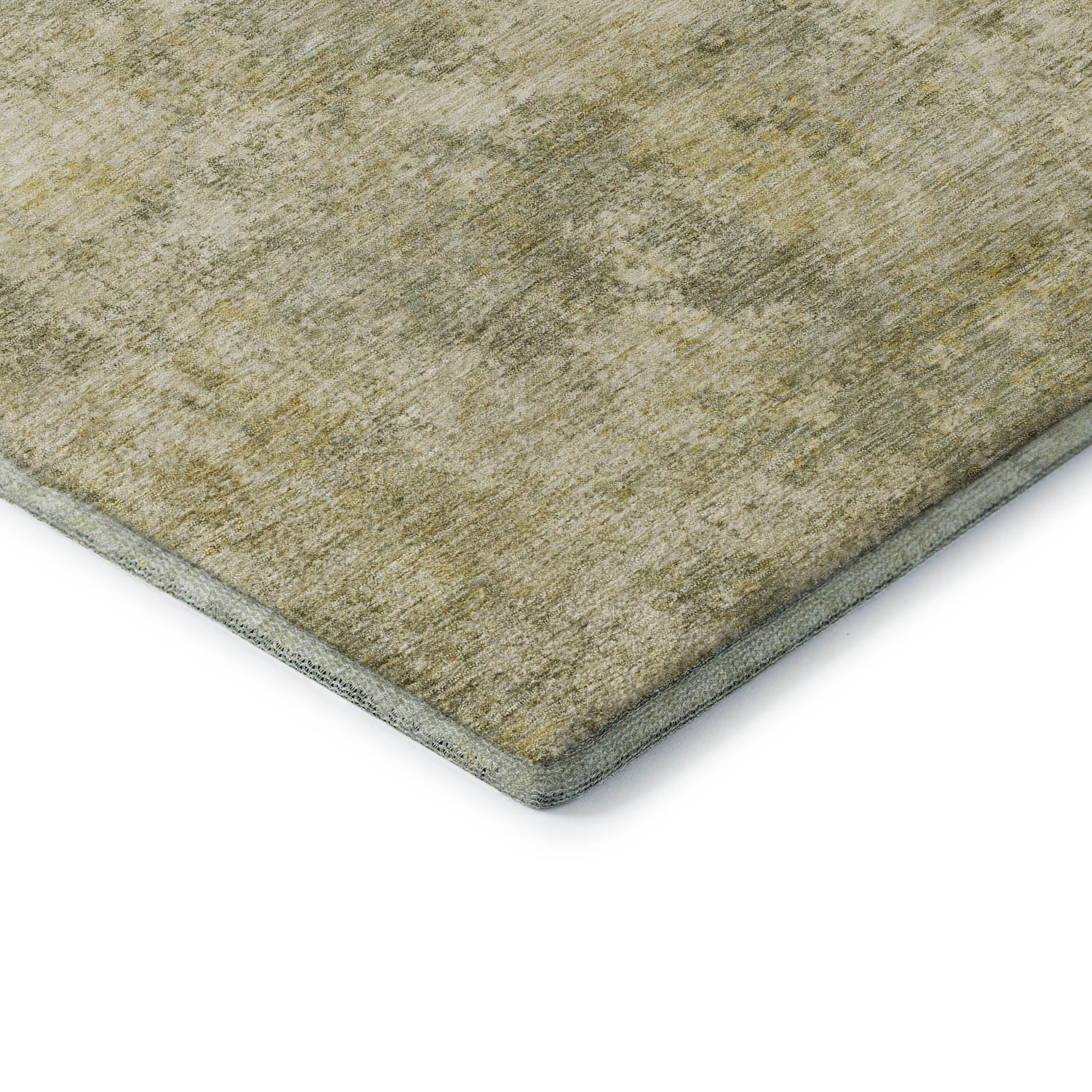 Marrakech Machine Washable Transitional Sage Green Rug 1'8" x 2'6" #shape_Rectangle