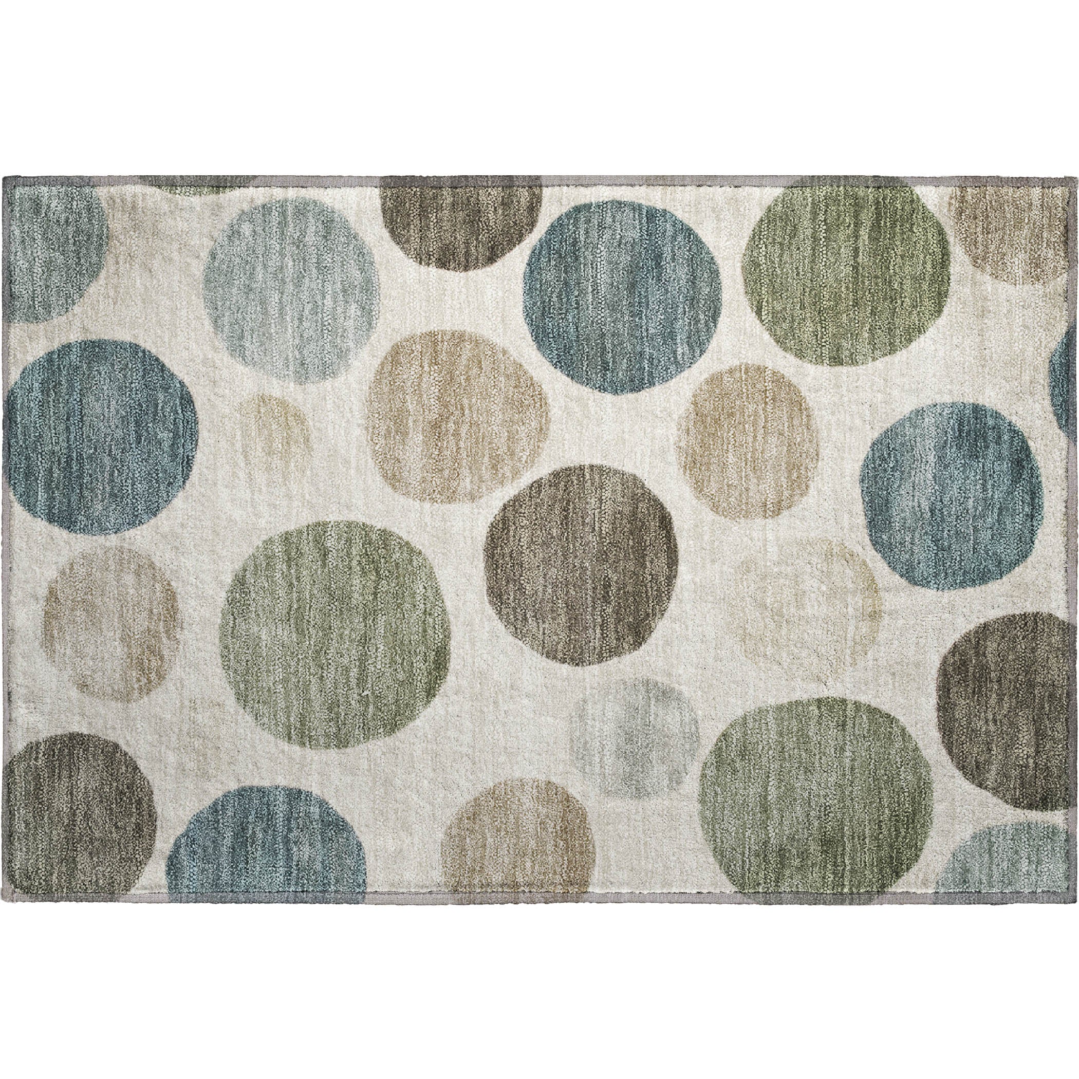 Vienna Machine Washable Transitional Ivory Rug 1'8" x 2'6" #shape_Rectangle