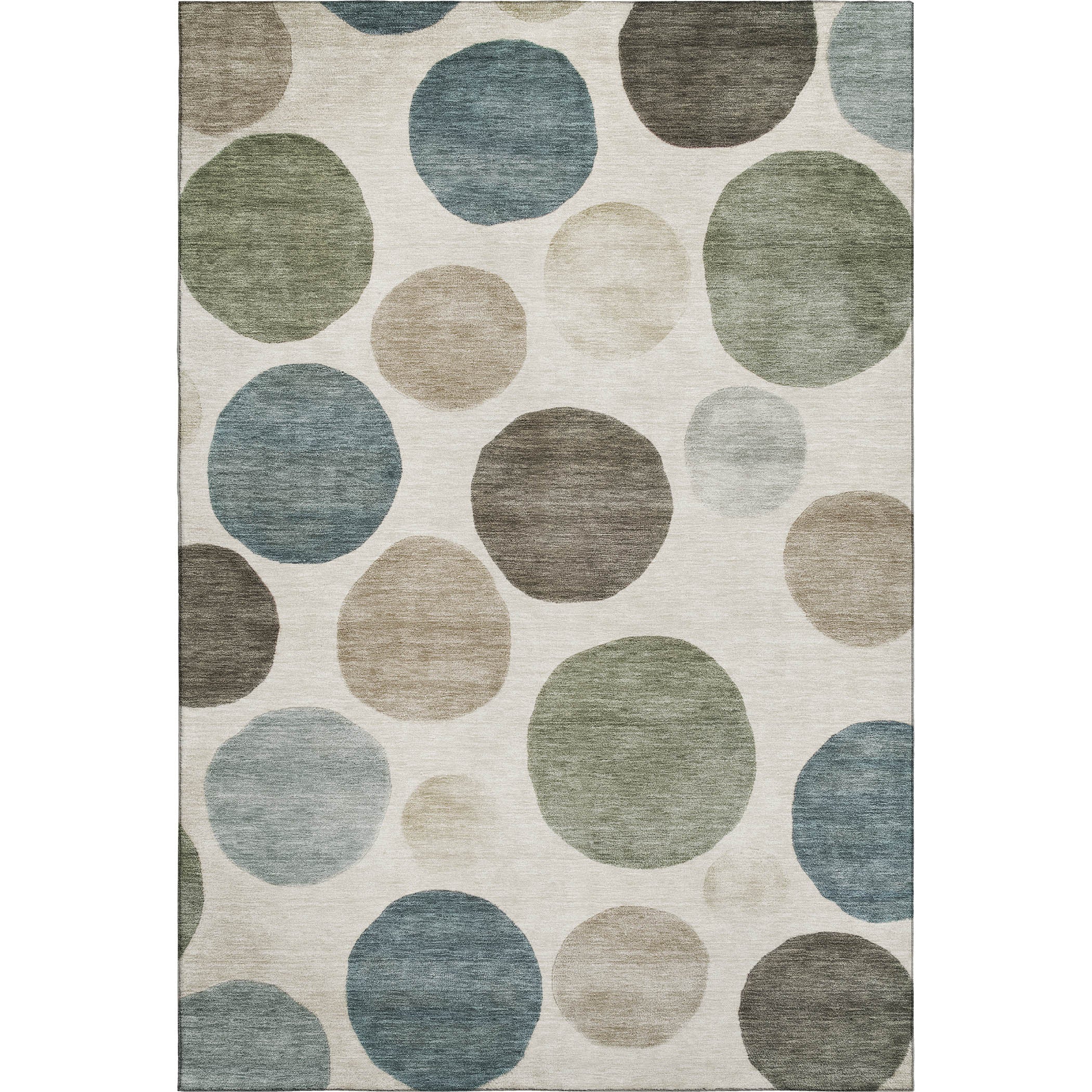Vienna Machine Washable Transitional Ivory Rug 2'6" x 3'10" #shape_Rectangle