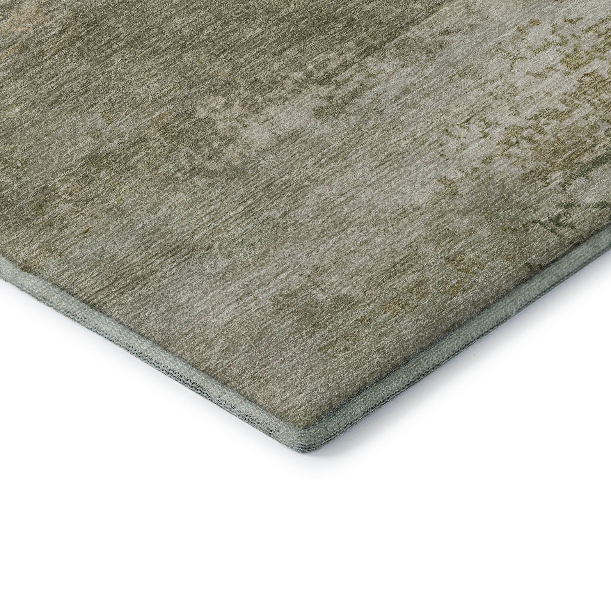 Chiang Mai Machine Washable Transitional Beige Brown Rug 1'8" x 2'6" #shape_Rectangle