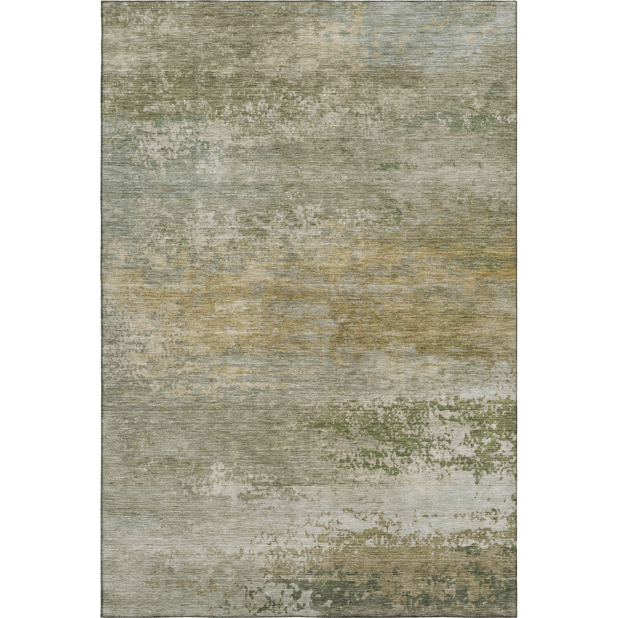 Chiang Mai Machine Washable Transitional Beige Brown Rug 2'6" x 3'10" #shape_Rectangle