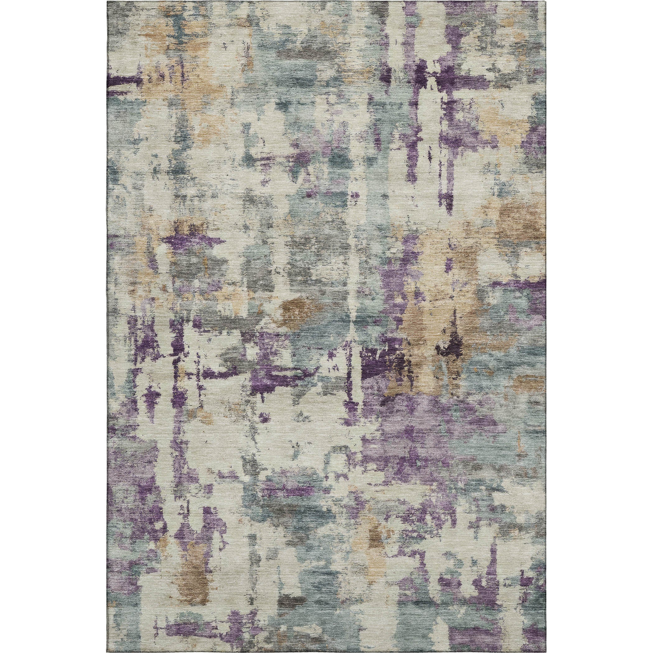 Nairobi Machine Washable Transitional Linen Ivory Rug 2'6" x 3'10" #shape_Rectangle