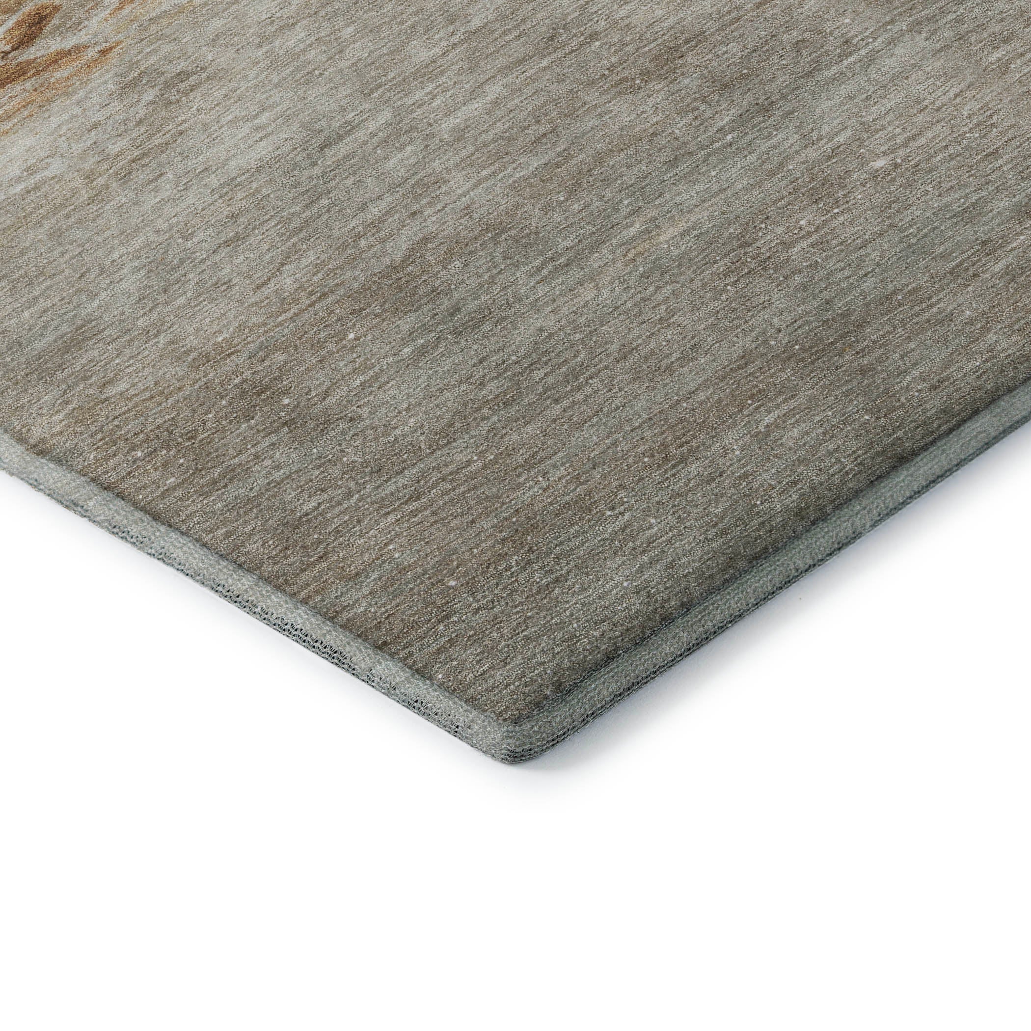 Cairo Machine Washable Transitional Taupe Brown Rug 1'8" x 2'6" #shape_Rectangle