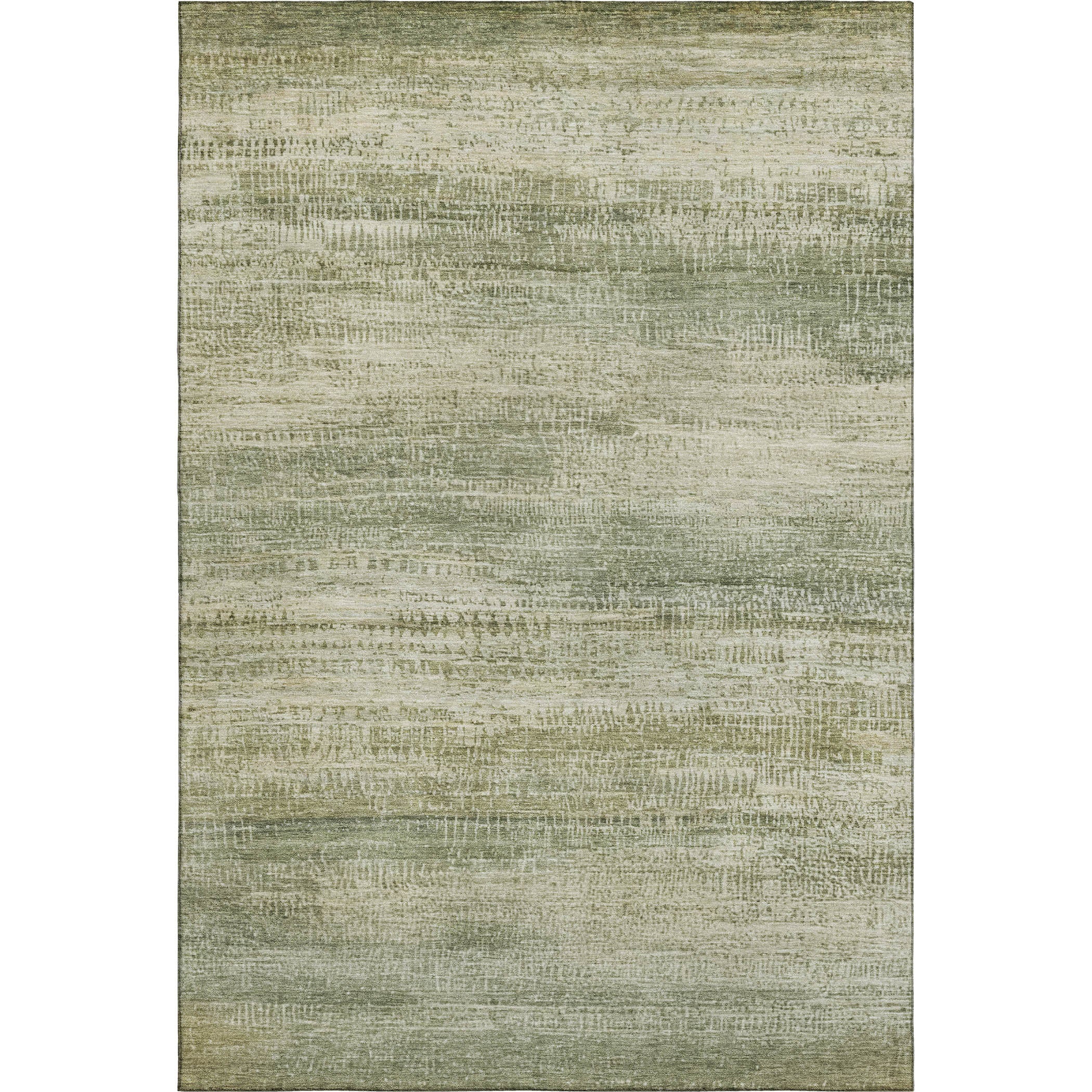 Siena Machine Washable Transitional Aloe Green Rug 2'6" x 3'10" #shape_Rectangle