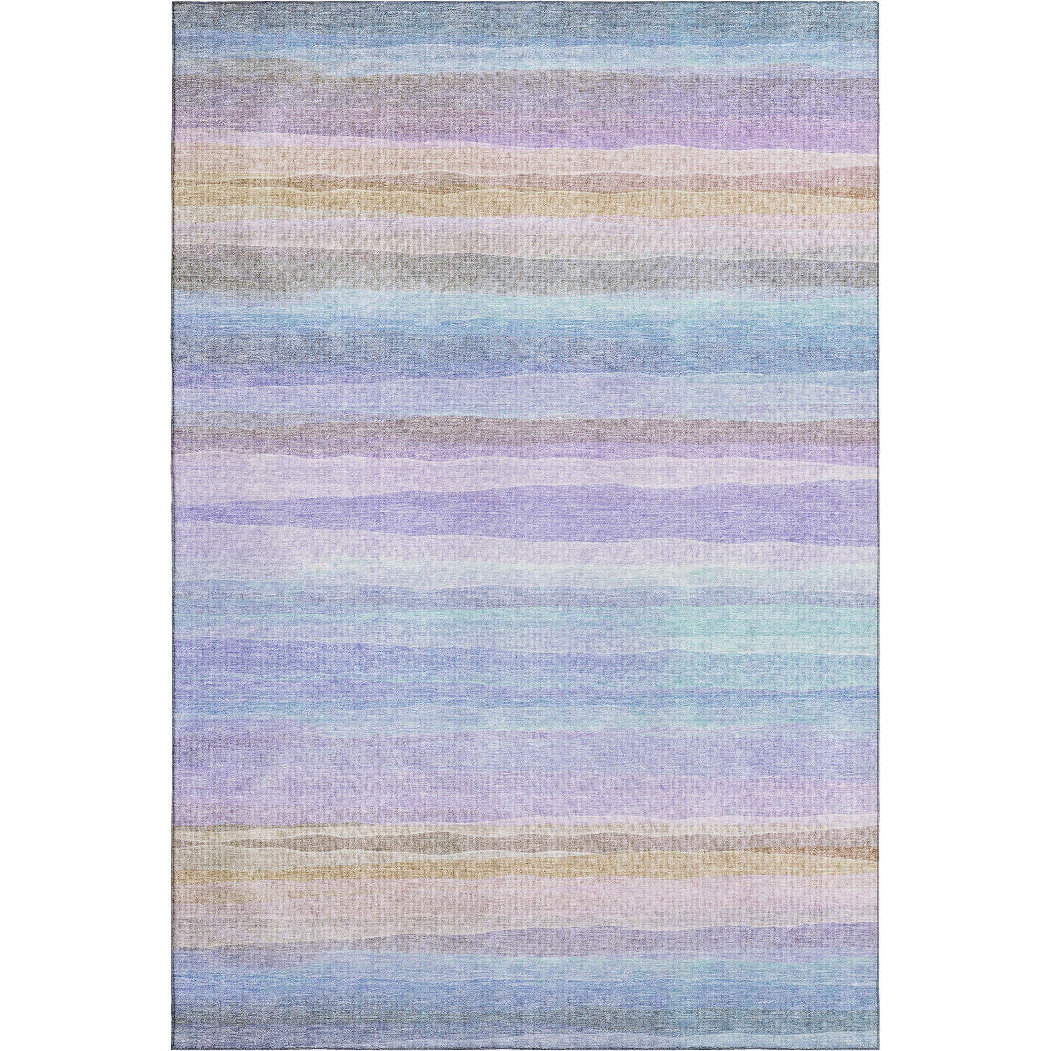 Athens Machine Washable Transitional Lavender Purple Rug 2'6" x 3'10" #shape_Rectangle
