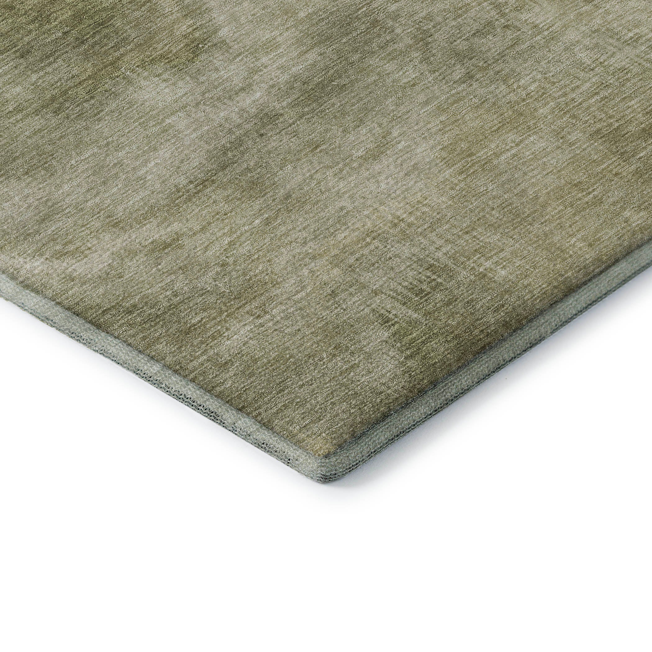 Bergen Machine Washable Transitional Sage Green Rug 1'8" x 2'6" #shape_Rectangle