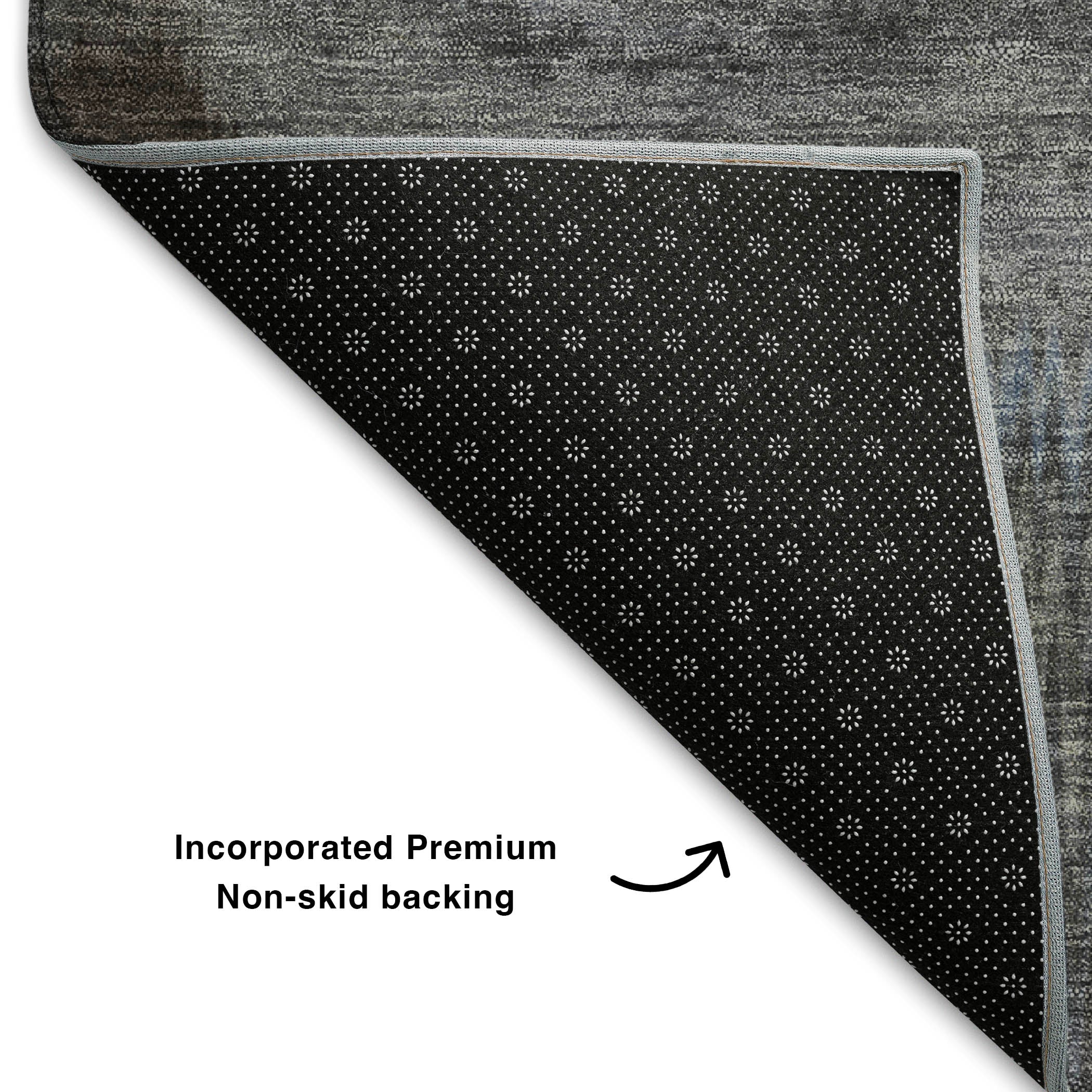 Bergen Machine Washable Transitional Taupe Brown Rug 1'8" x 2'6" #shape_Rectangle
