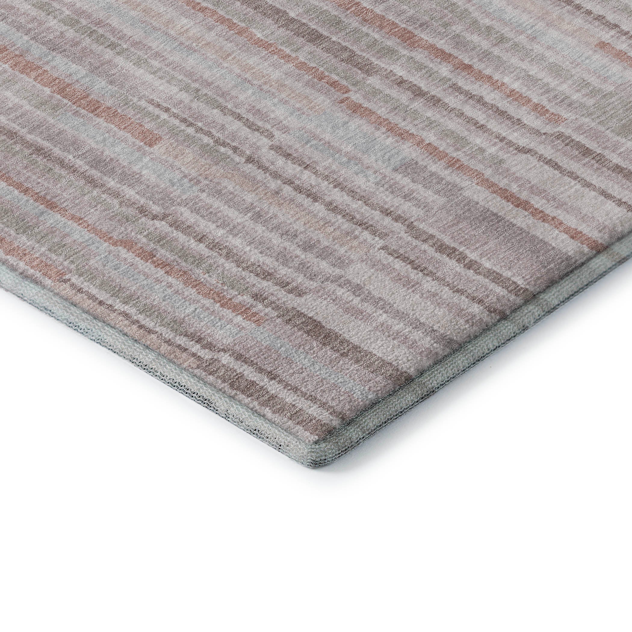 Cusco Machine Washable Transitional Coral Orange Rug 1'8" x 2'6" #shape_Rectangle