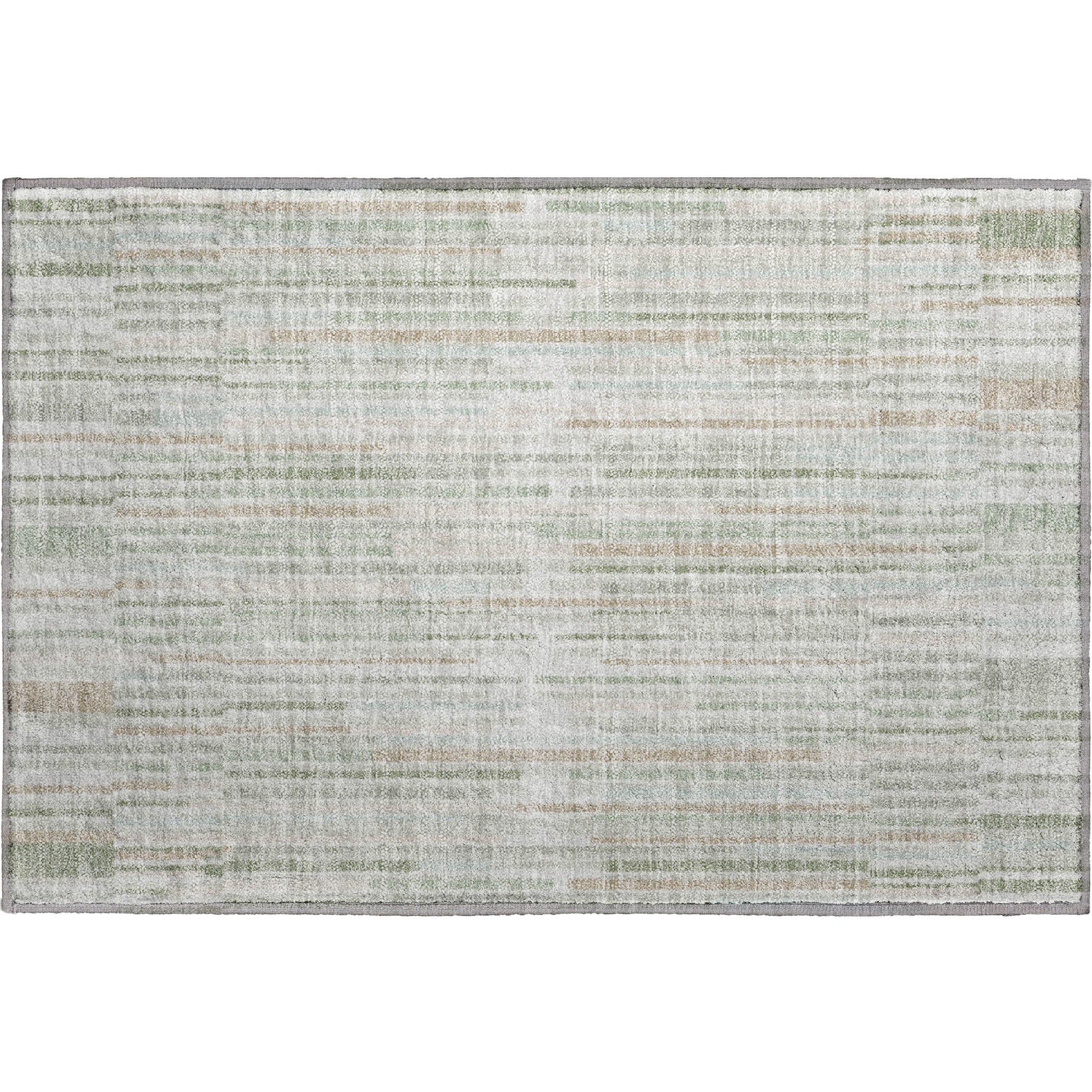Cusco Machine Washable Transitional Sage Green Rug 1'8" x 2'6" #shape_Rectangle