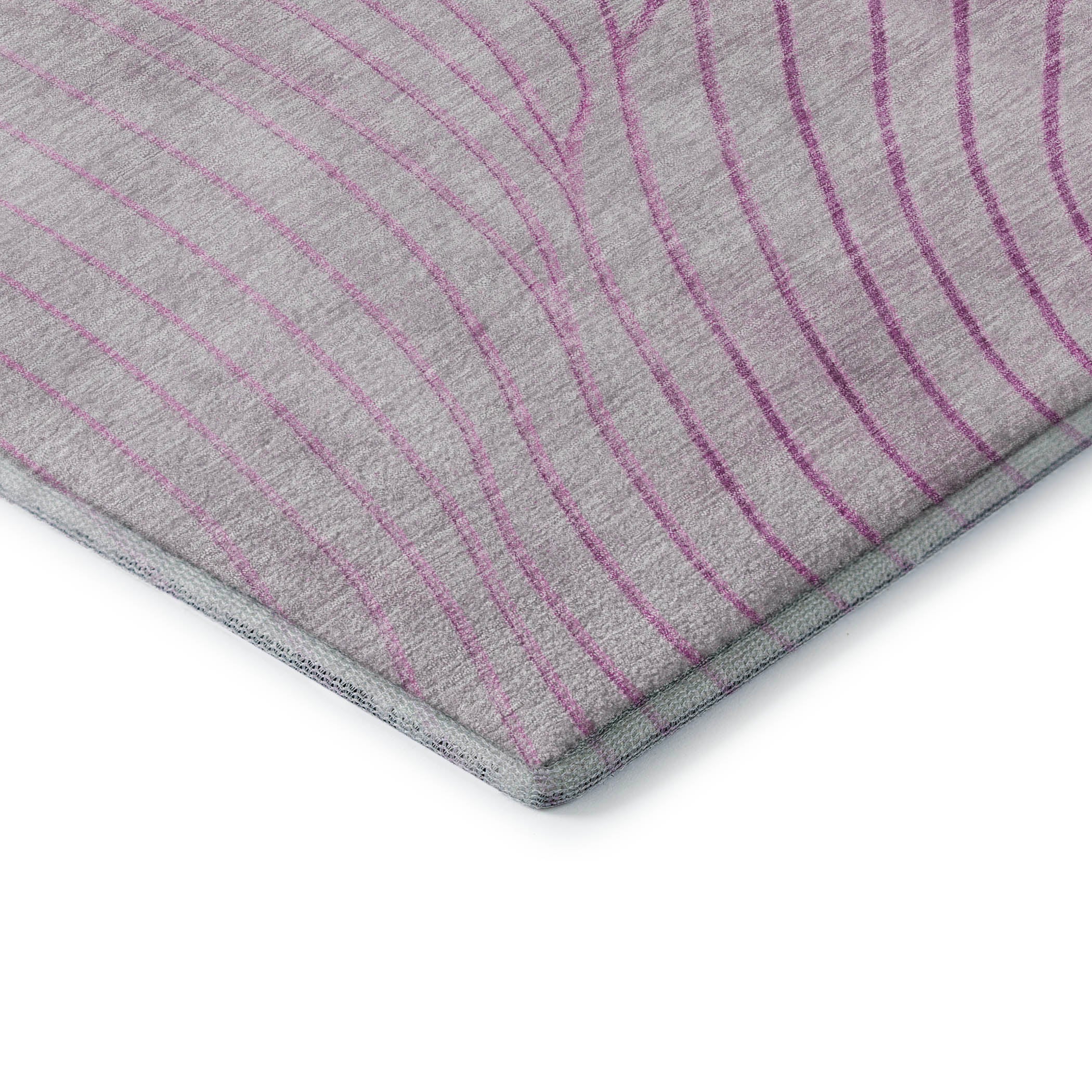 Bergen Machine Washable Transitional Blush Pink Rug 1'8" x 2'6" #shape_Rectangle