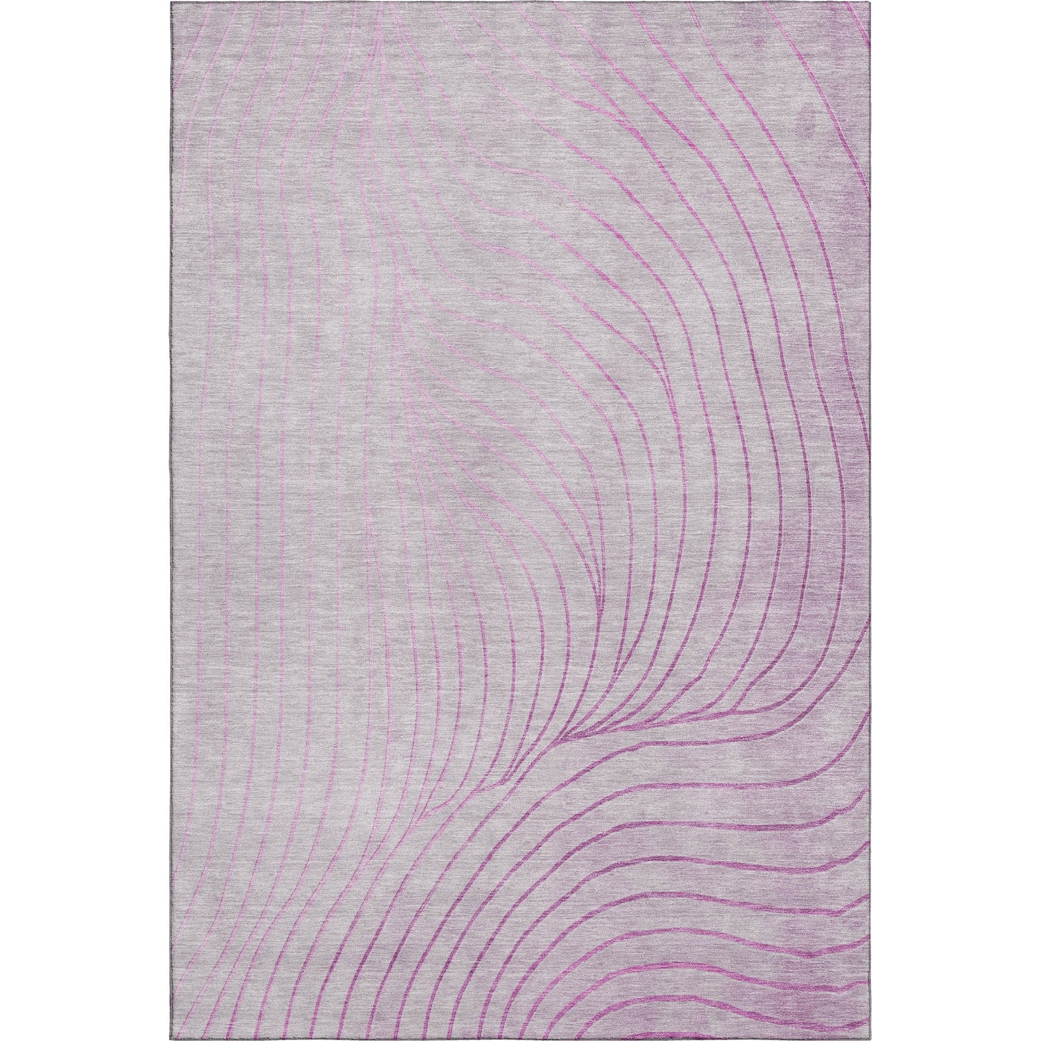 Bergen Machine Washable Transitional Blush Pink Rug 2'6" x 3'10" #shape_Rectangle
