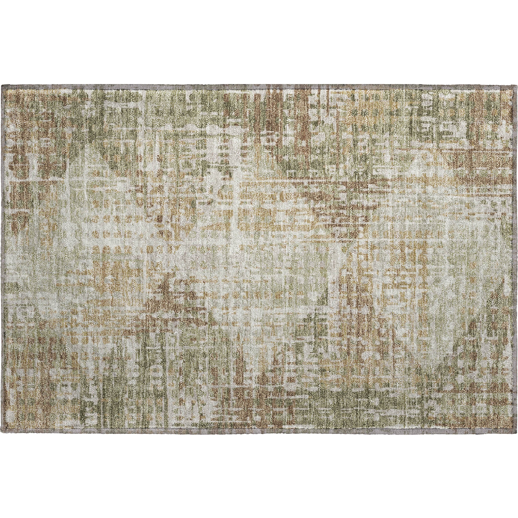 Jaipur Machine Washable Transitional Fern Green Rug 1'8" x 2'6" #shape_Rectangle