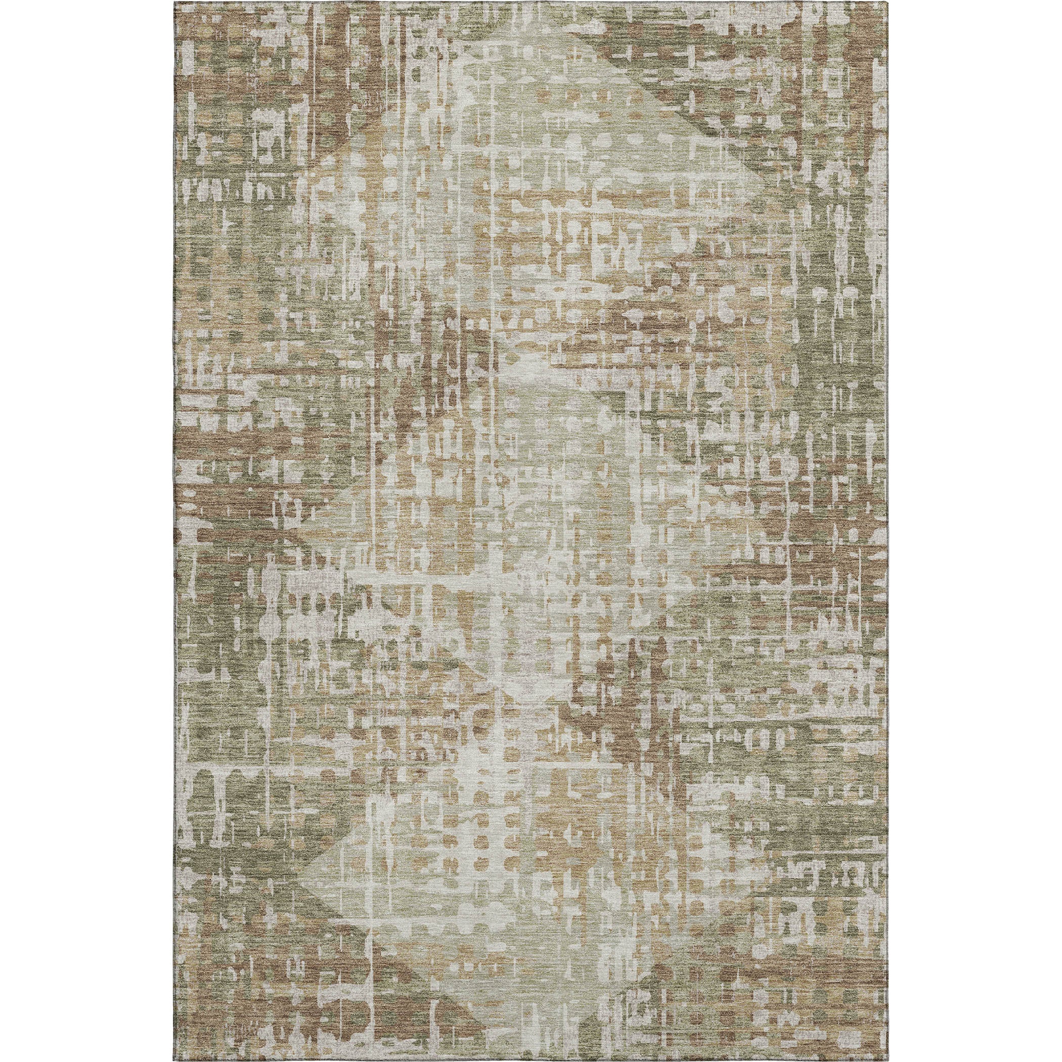Jaipur Machine Washable Transitional Fern Green Rug 2'6" x 3'10" #shape_Rectangle